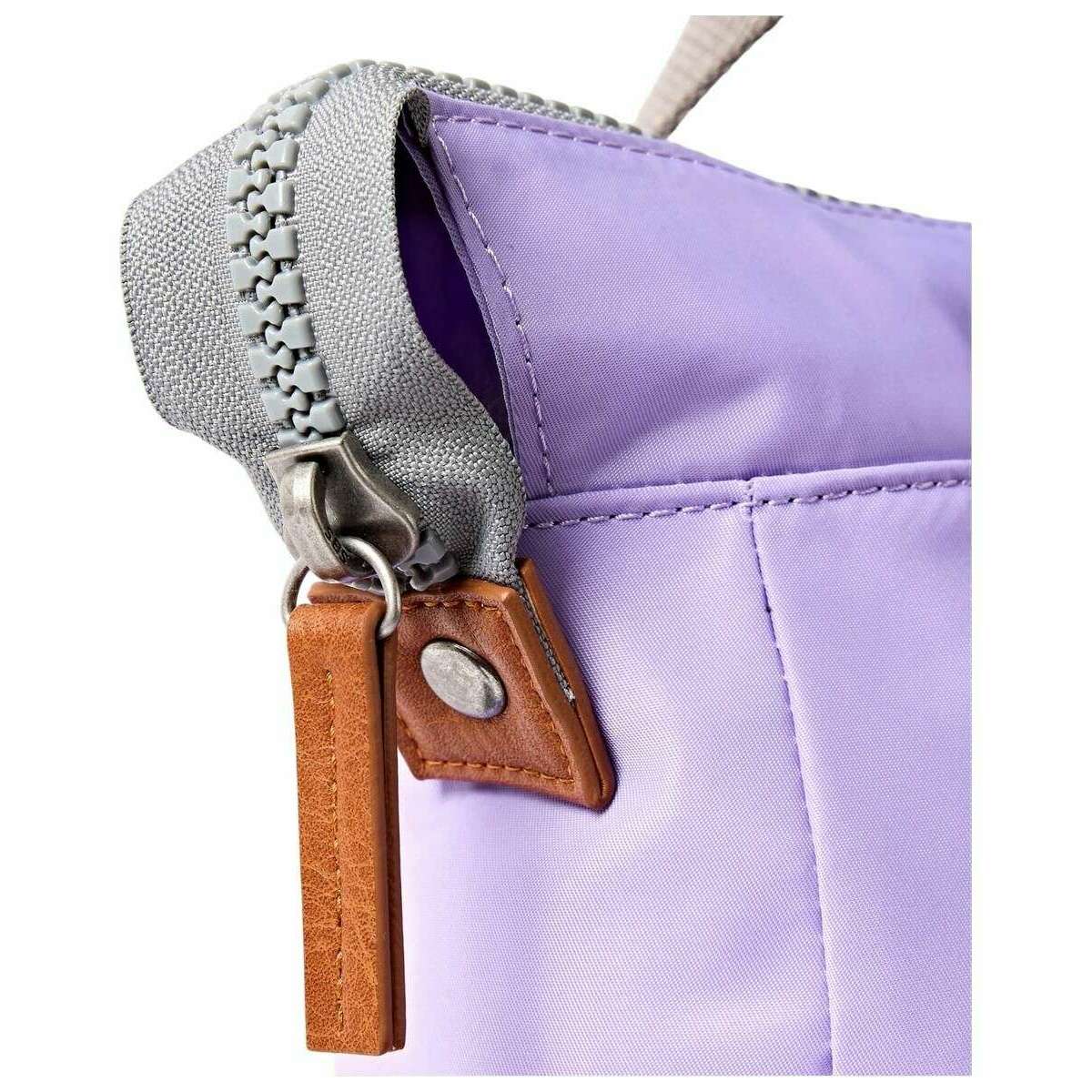 Roka Bantry B Small Recycled Nylon Backpack - Thistle Bloom Purple - Image 7