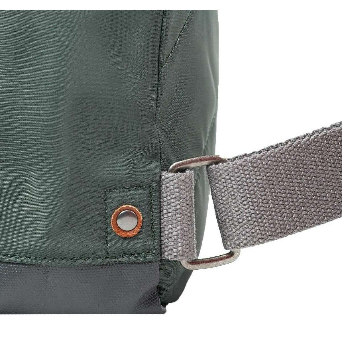 Roka Bantry B Small Recycled Nylon Backpack - Thyme Green - Image 5