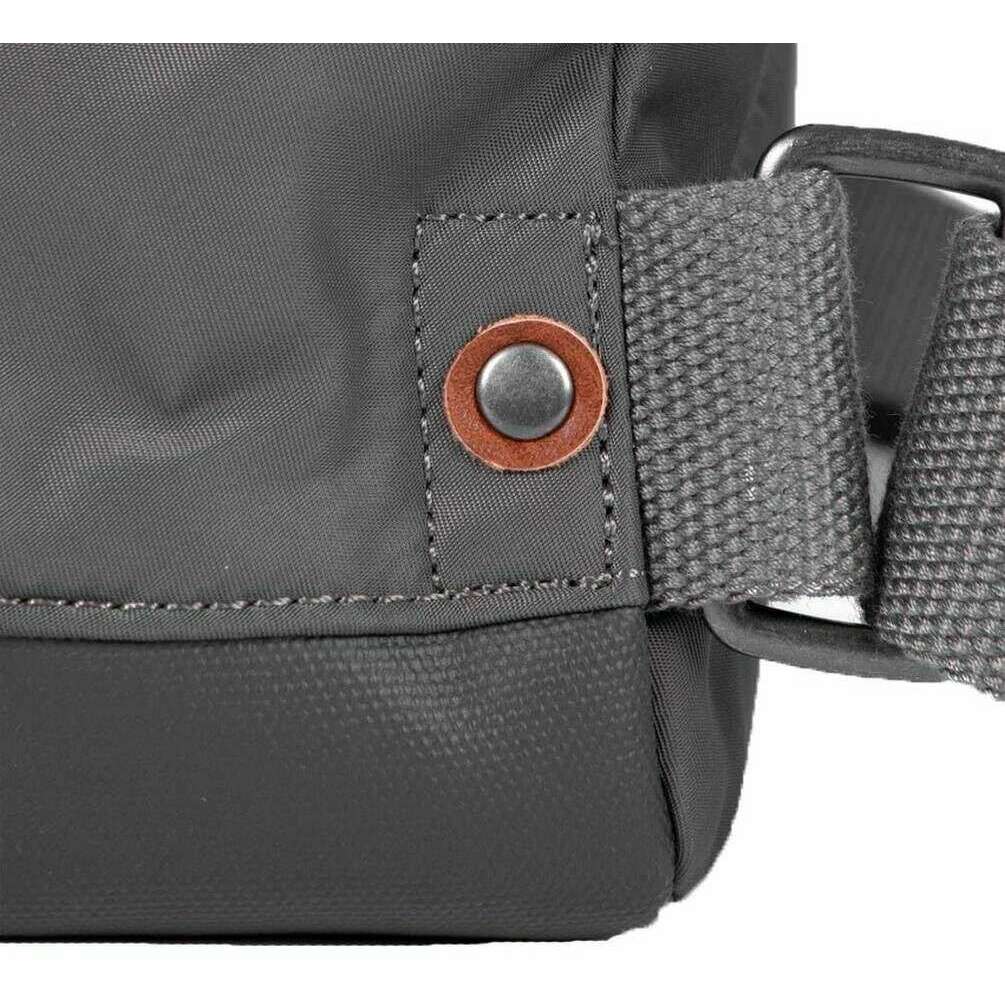 Roka Bantry B Small Sustainable Nylon Backpack - Graphite Grey - Image 4
