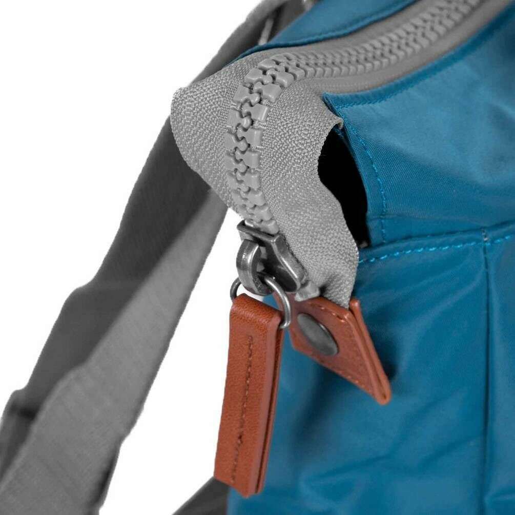 Roka Bantry B Small Sustainable Nylon Backpack - Marine - Image 5