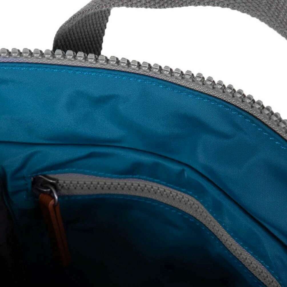 Roka Bantry B Small Sustainable Nylon Backpack - Marine - Image 6