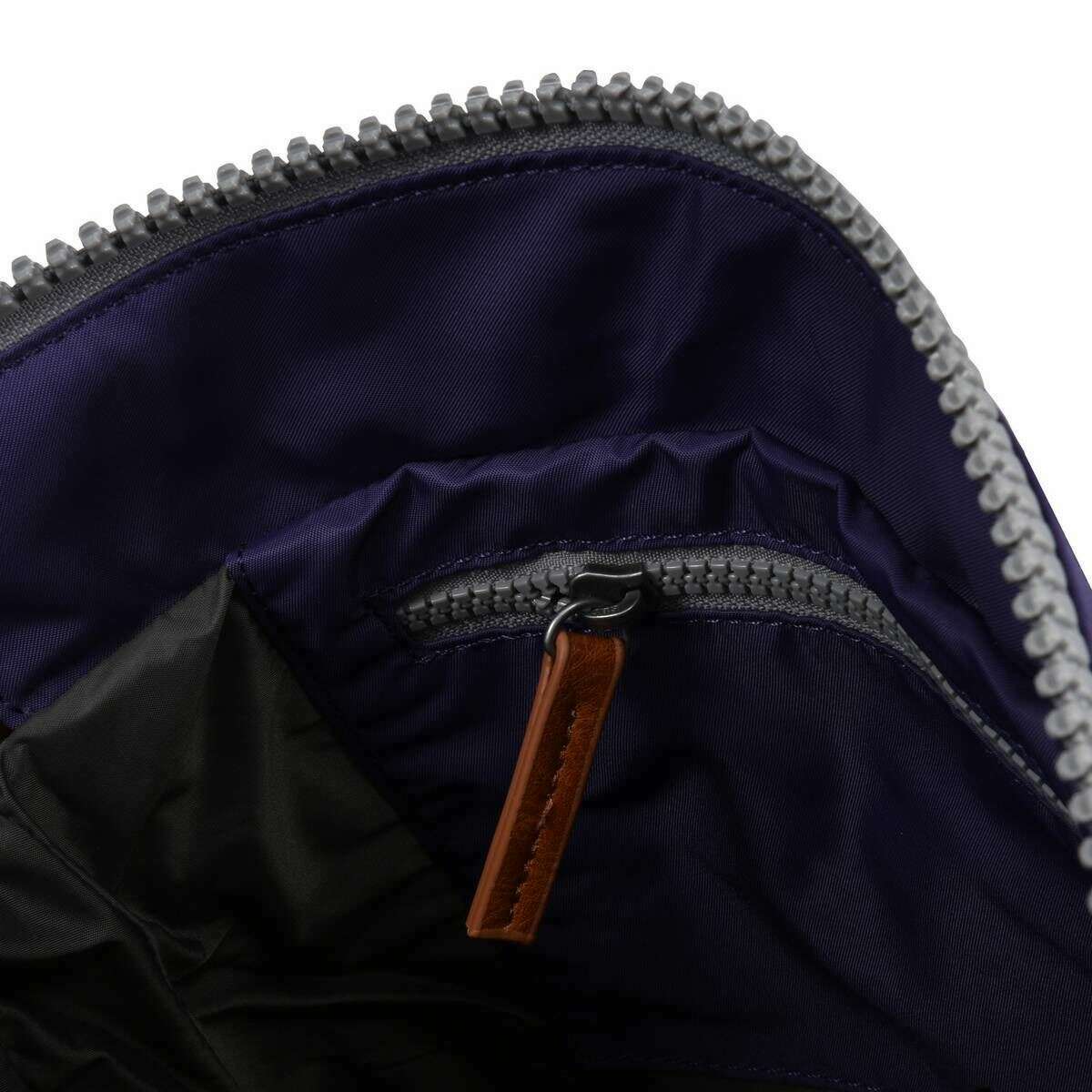 Roka Bantry B Small Sustainable Nylon Backpack - Mulberry Purple - Image 3
