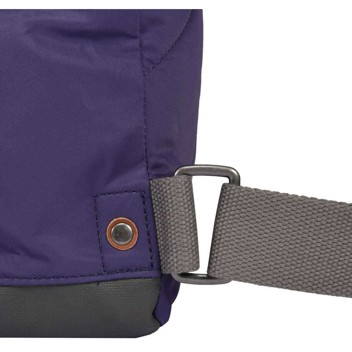 Roka Bantry B Small Sustainable Nylon Backpack - Mulberry Purple - Image 5