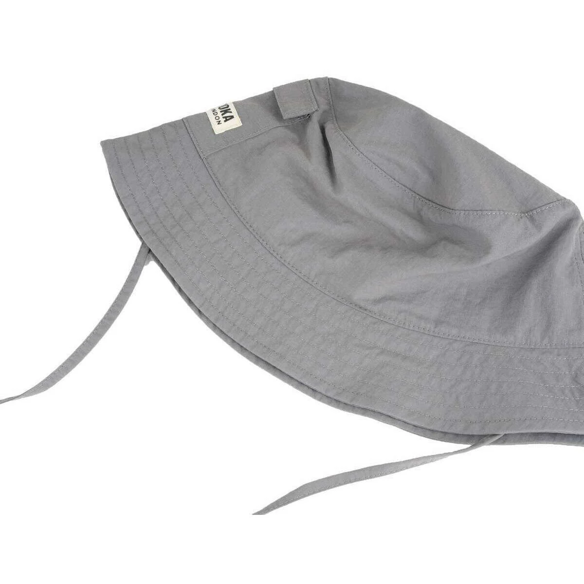 Roka Bedford Recycled Nylon Bucket Hat - Graphite Grey - Image 3