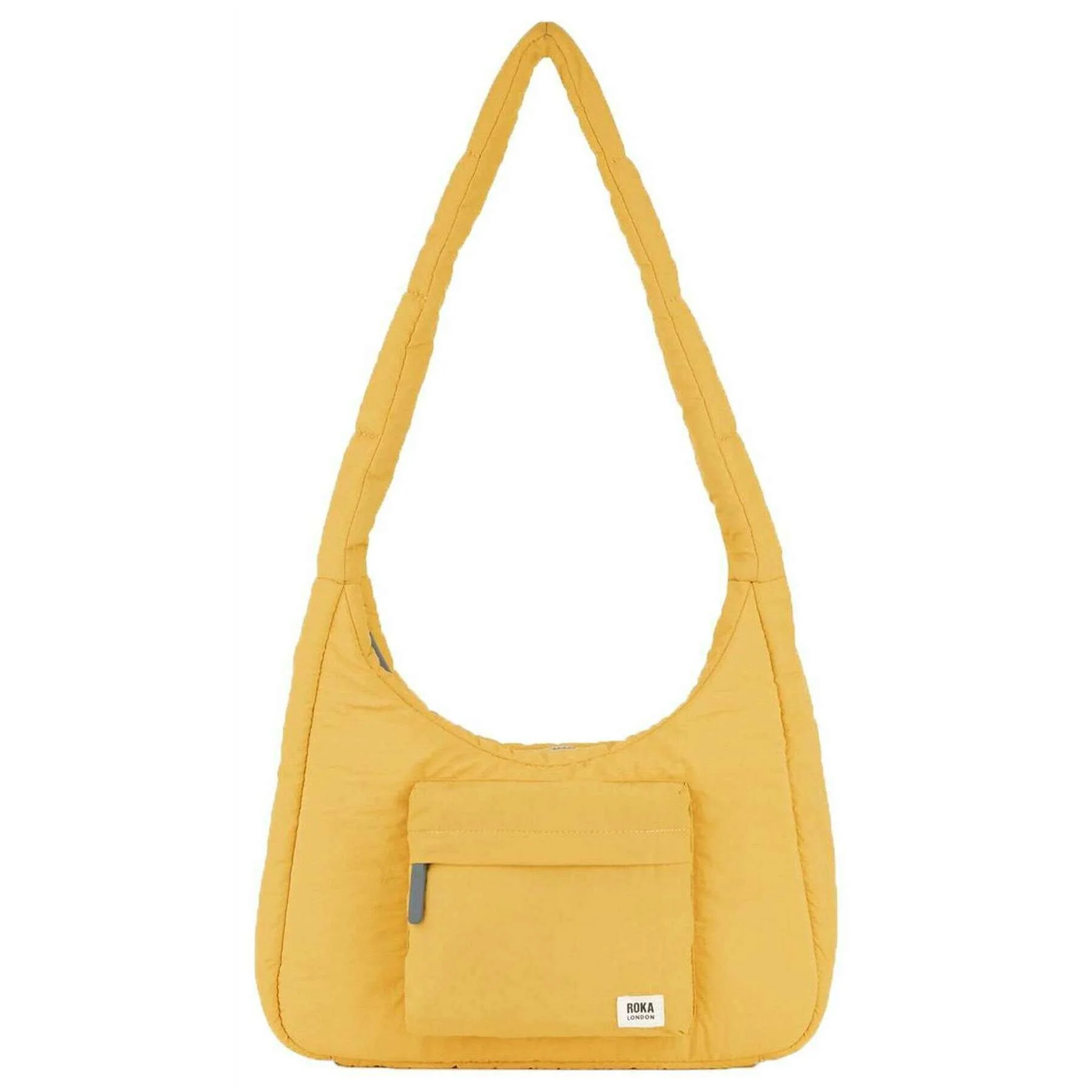 Roka Belsize Recycled Taslon Medium Crossbody Bag - Corn Yellow