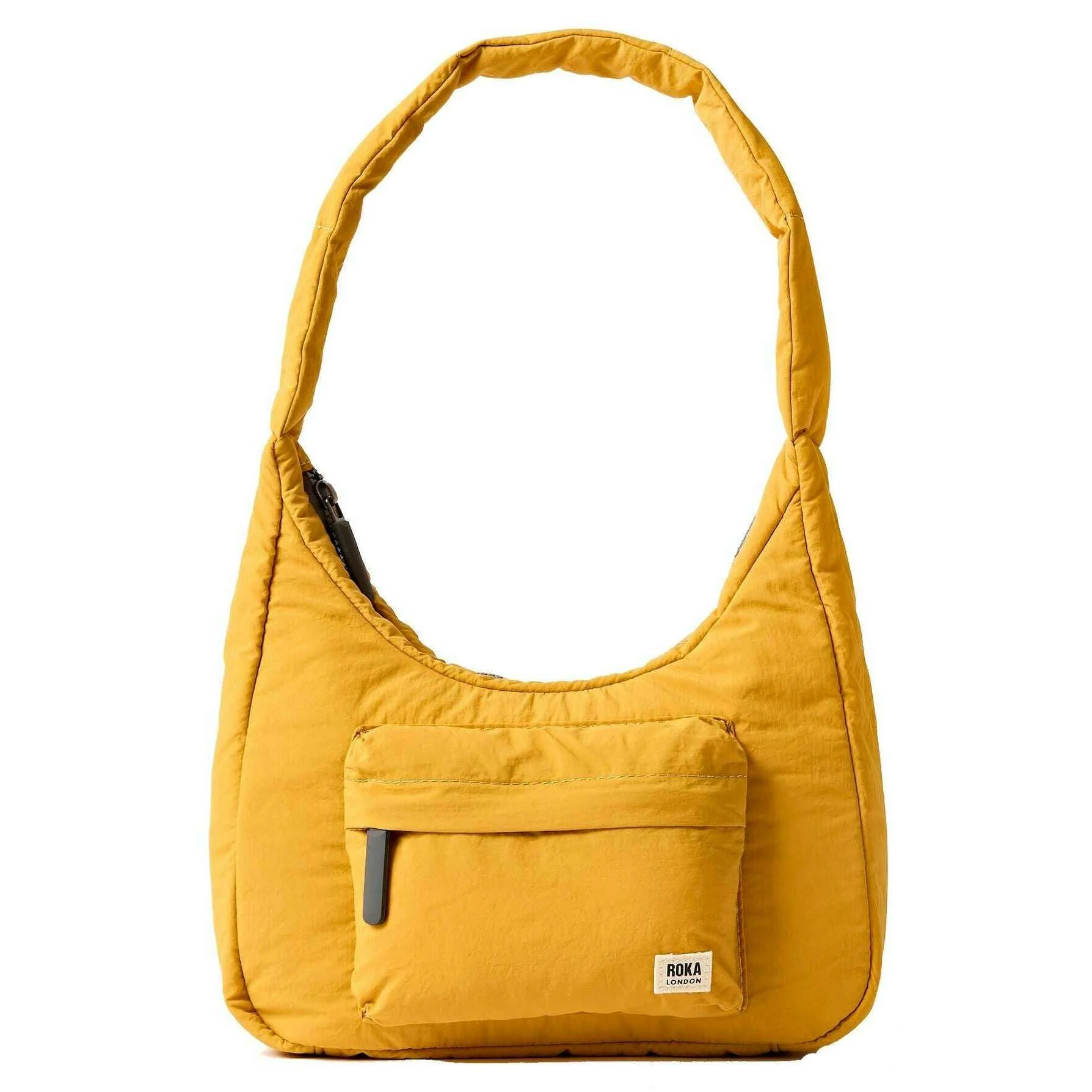 Roka Belsize Recycled Taslon Small Handbag - Corn Yellow