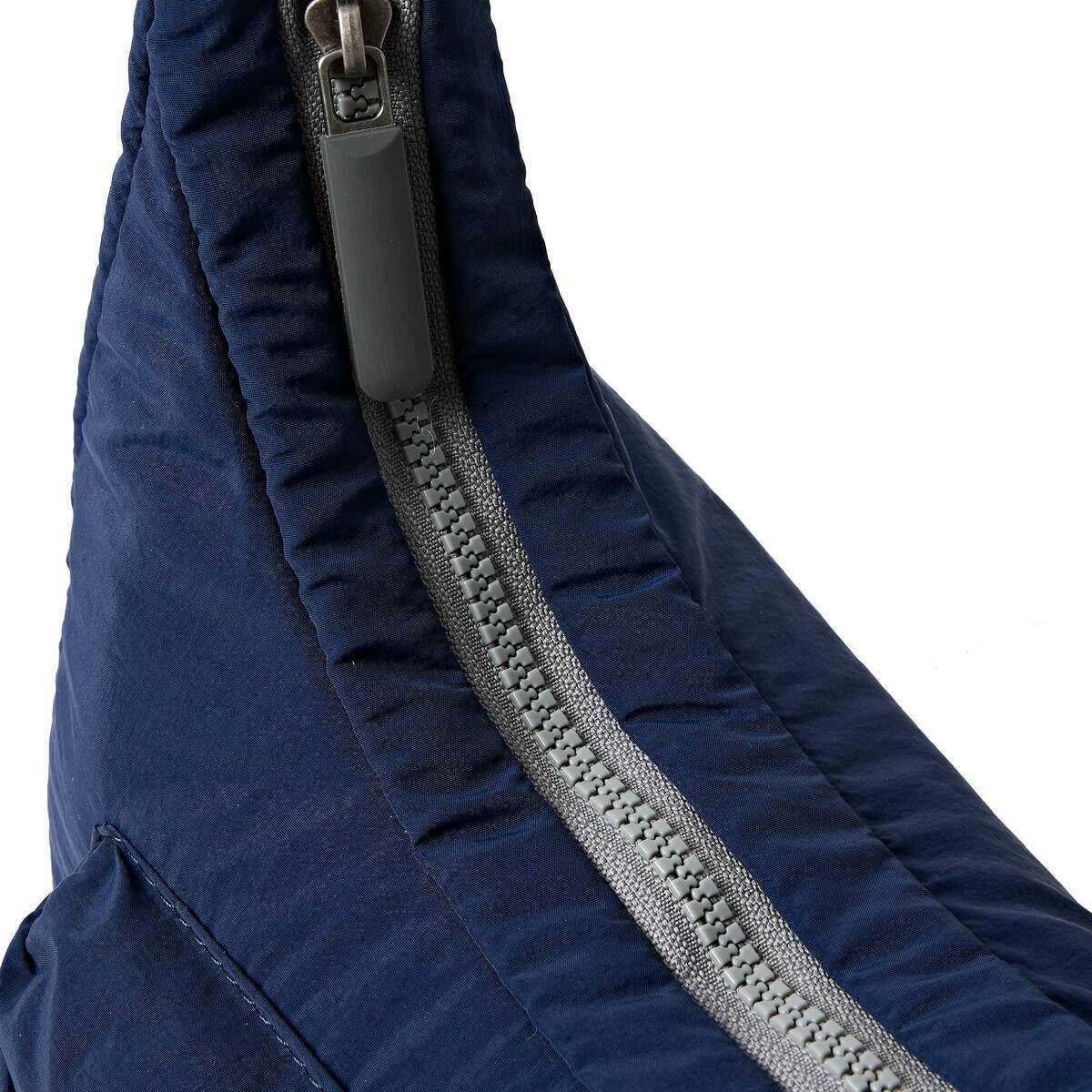 Roka Belsize Recycled Taslon Small Handbag - Midnight Blue - Image 5