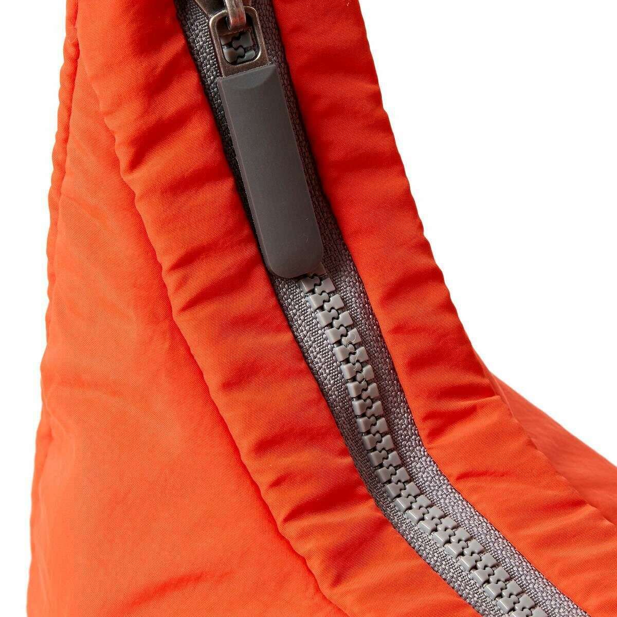Roka Belsize Recycled Taslon Small Handbag - Tangerine Orange - Image 5