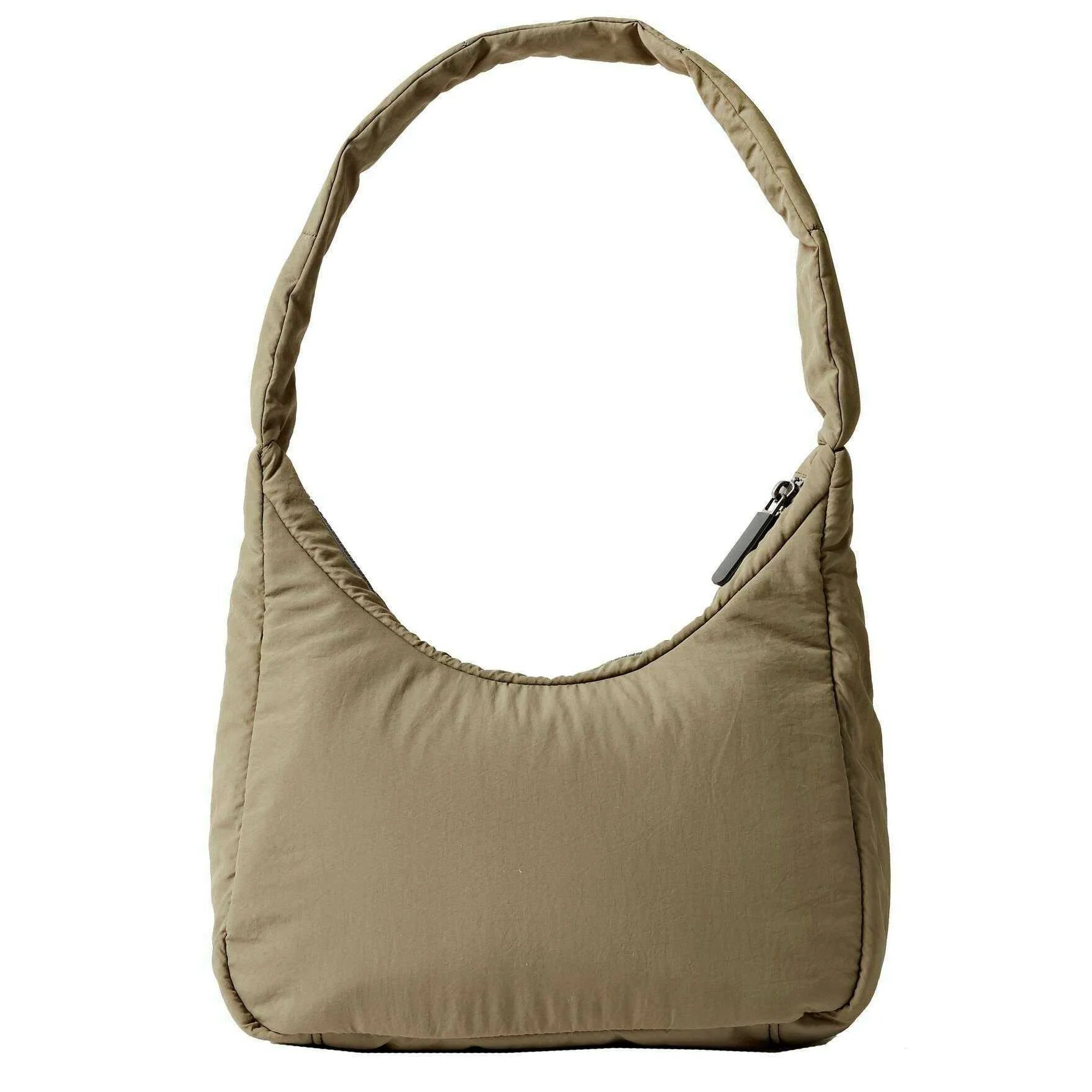 Roka Belsize Recycled Taslon Small Handbag - Taupe Beige - Image 2