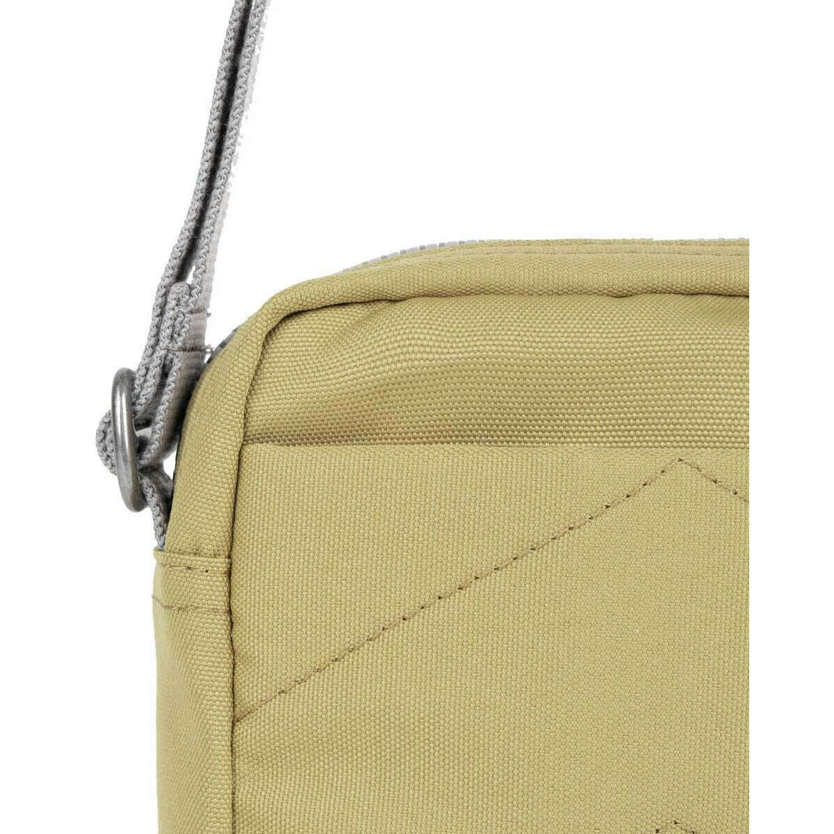 Roka Bond Recycled Canvas Cross Body Bag - Khaki Green - Image 5