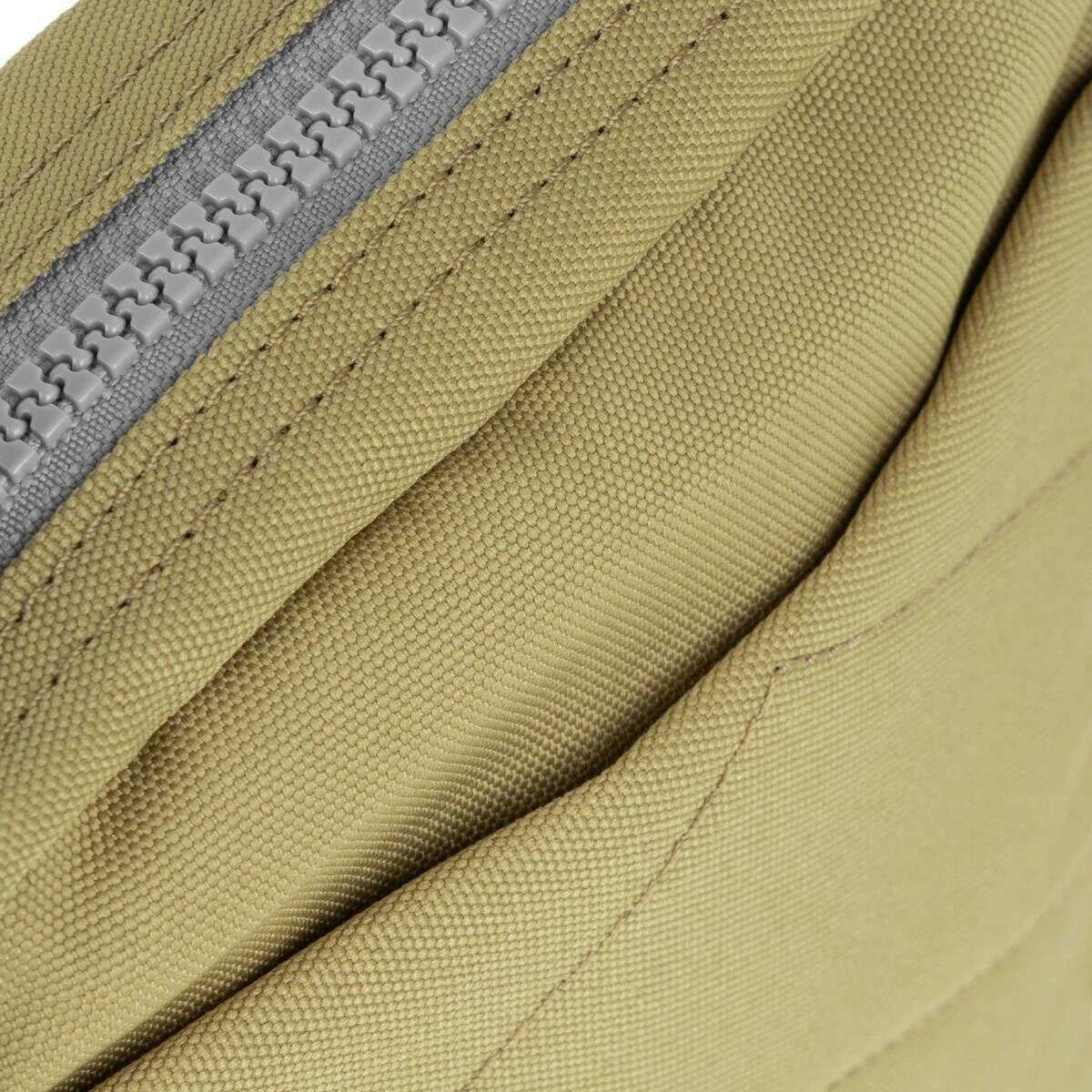 Roka Bond Recycled Canvas Cross Body Bag - Khaki Green - Image 6