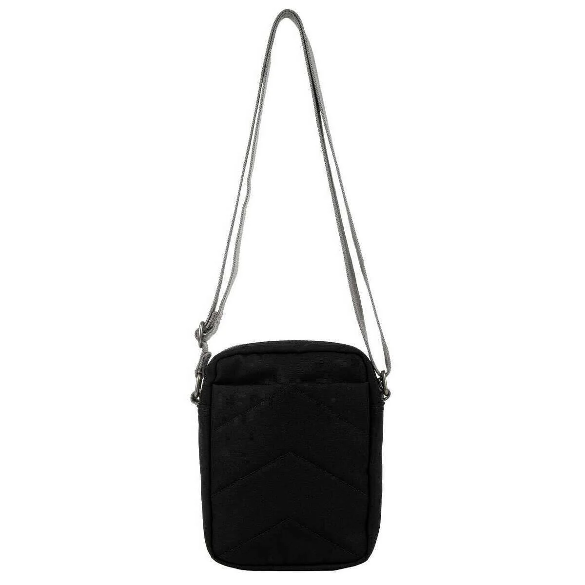 Roka Bond Recycled Canvas Crossbody Bag - Ash Grey - Image 2