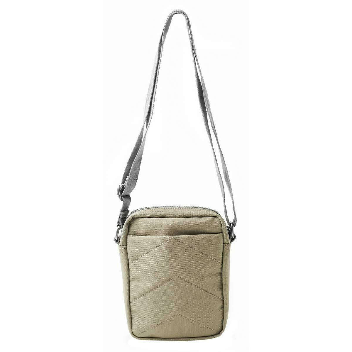 Roka Bond Recycled Canvas Crossbody Bag - Coriander Beige - Image 2