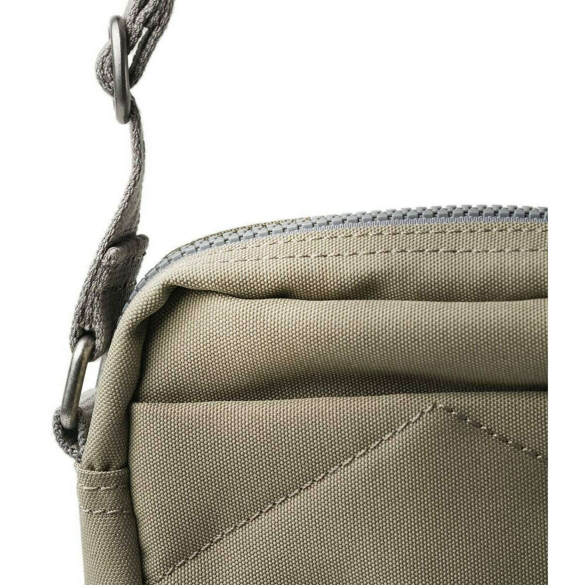 Roka Bond Recycled Canvas Crossbody Bag - Coriander Beige - Image 6
