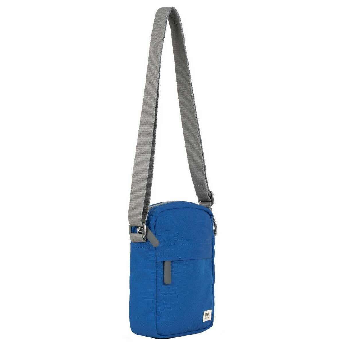 Roka Bond Recycled Canvas Crossbody Bag - Galactic Blue - Image 3
