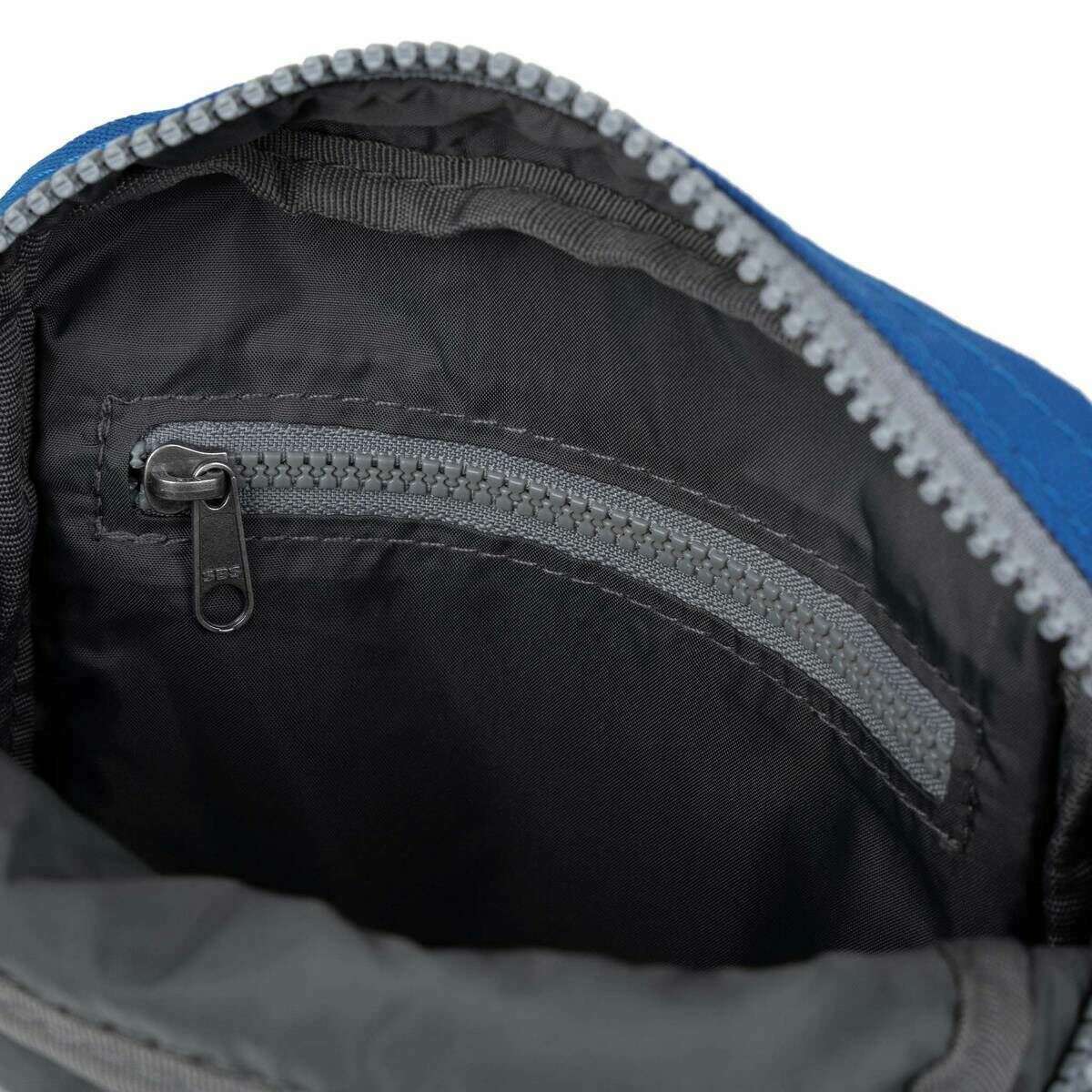 Roka Bond Recycled Canvas Crossbody Bag - Galactic Blue - Image 4
