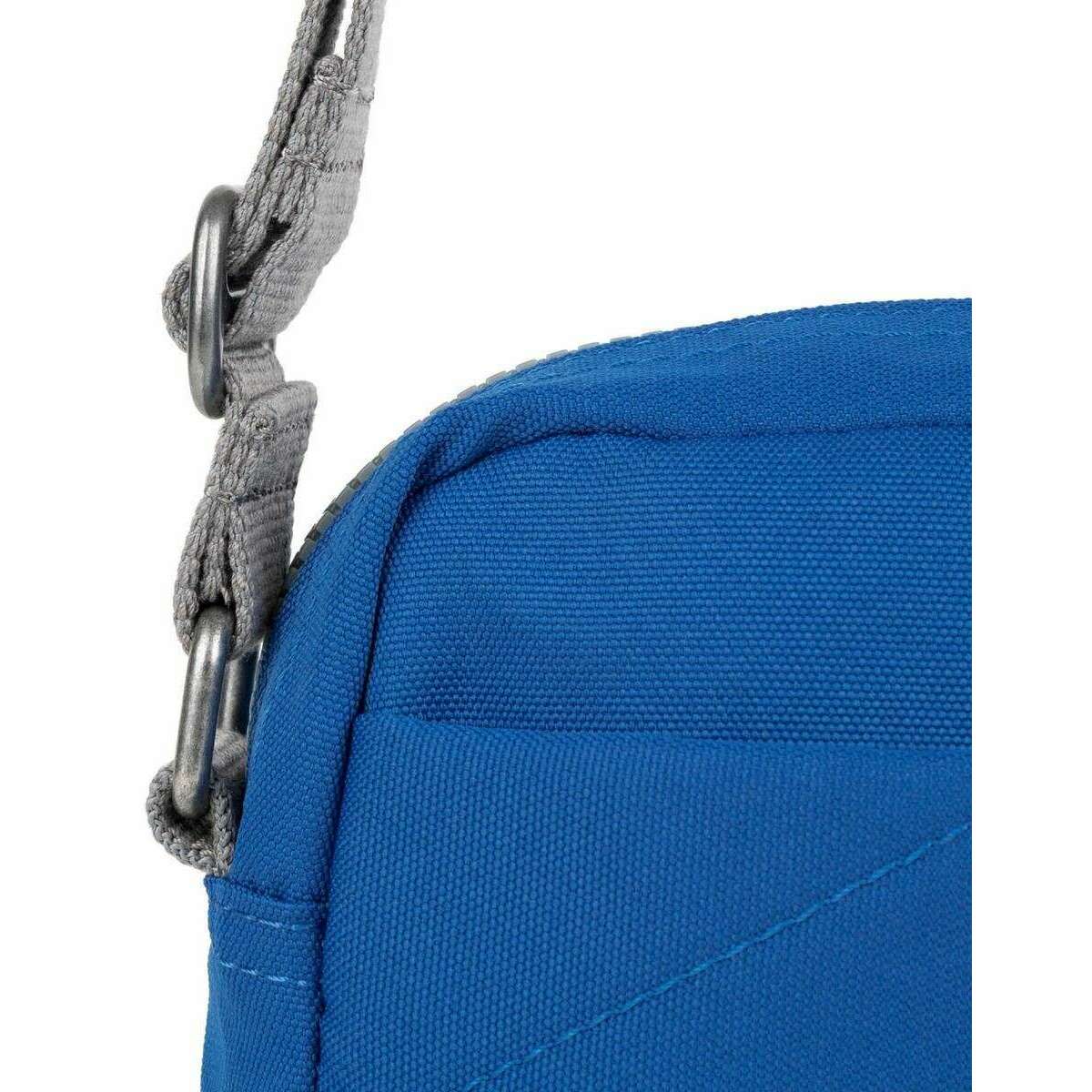 Roka Bond Recycled Canvas Crossbody Bag - Galactic Blue - Image 5