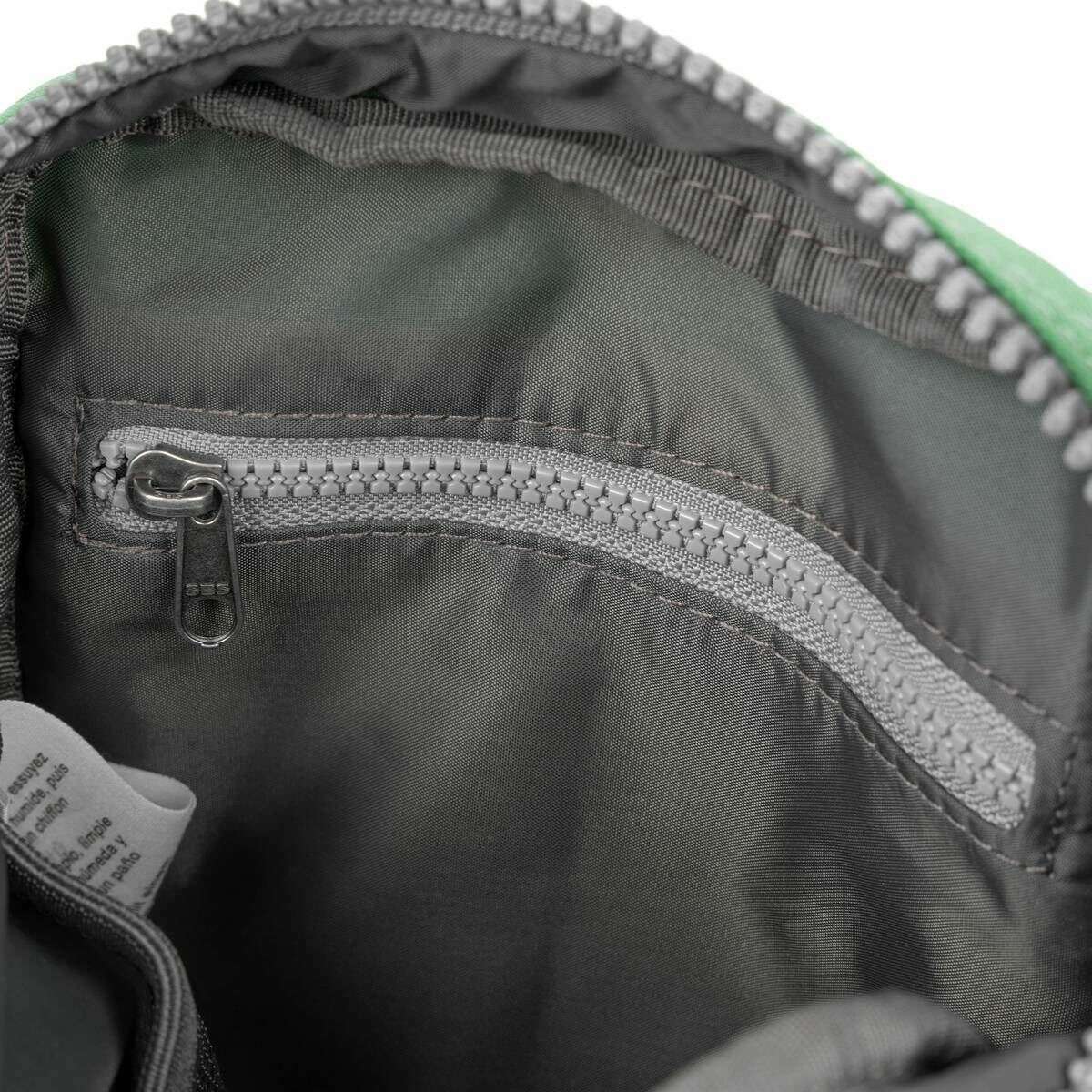Roka Bond Recycled Canvas Crossbody Bag - Peppermint Green - Image 4