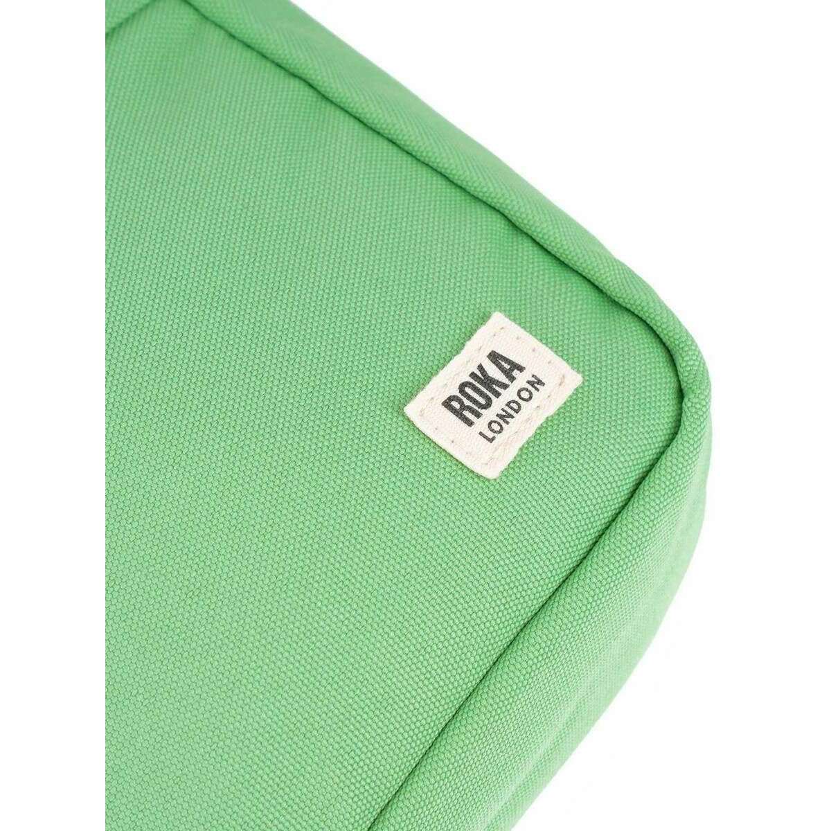 Roka Bond Recycled Canvas Crossbody Bag - Peppermint Green - Image 7