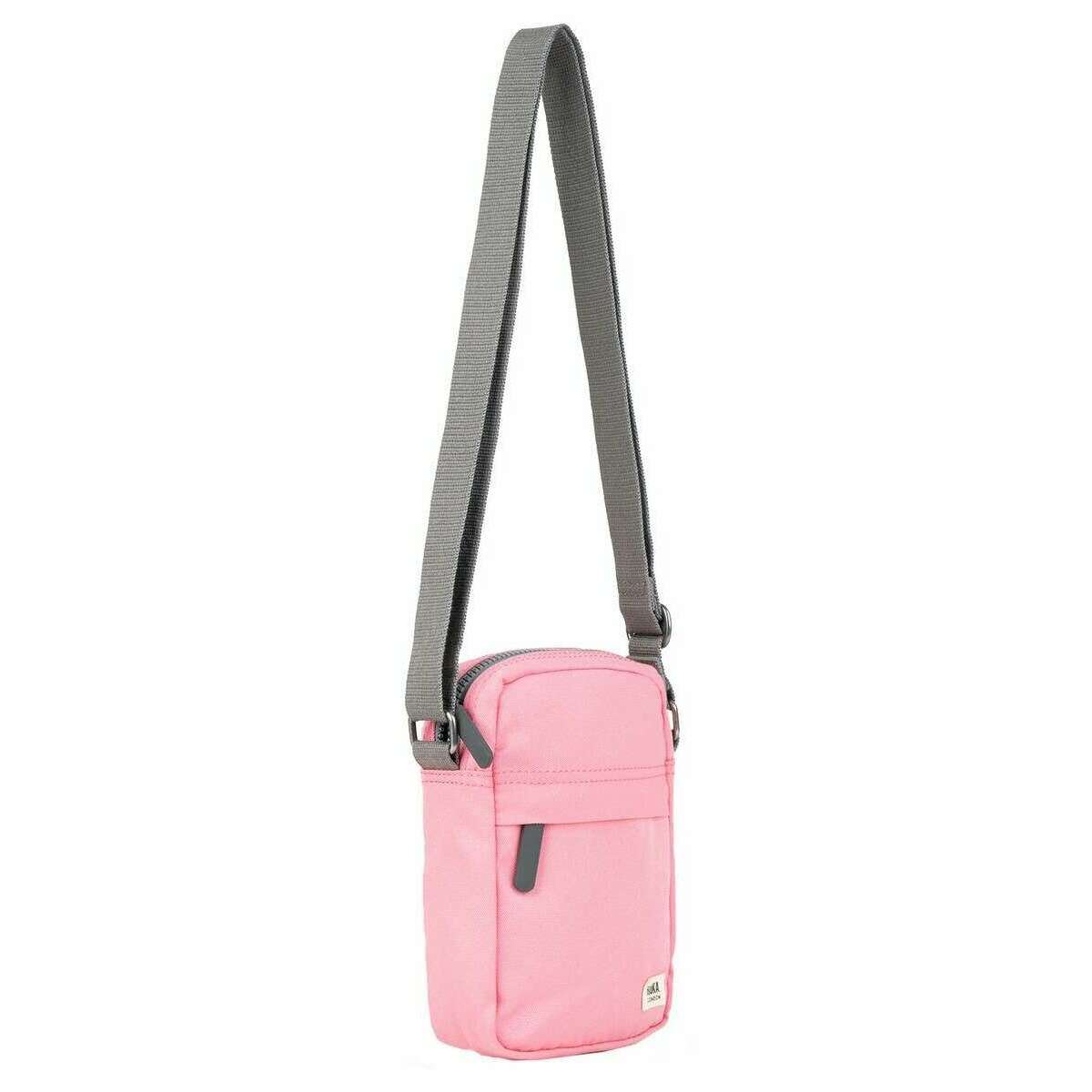 Roka Bond Recycled Canvas Crossbody Bag - Rose Pink - Image 3