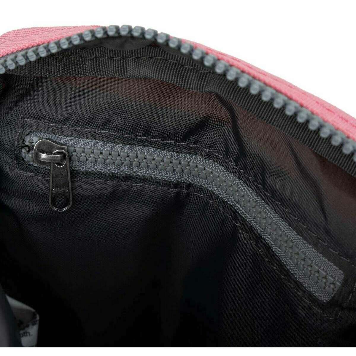 Roka Bond Recycled Canvas Crossbody Bag - Rose Pink - Image 4