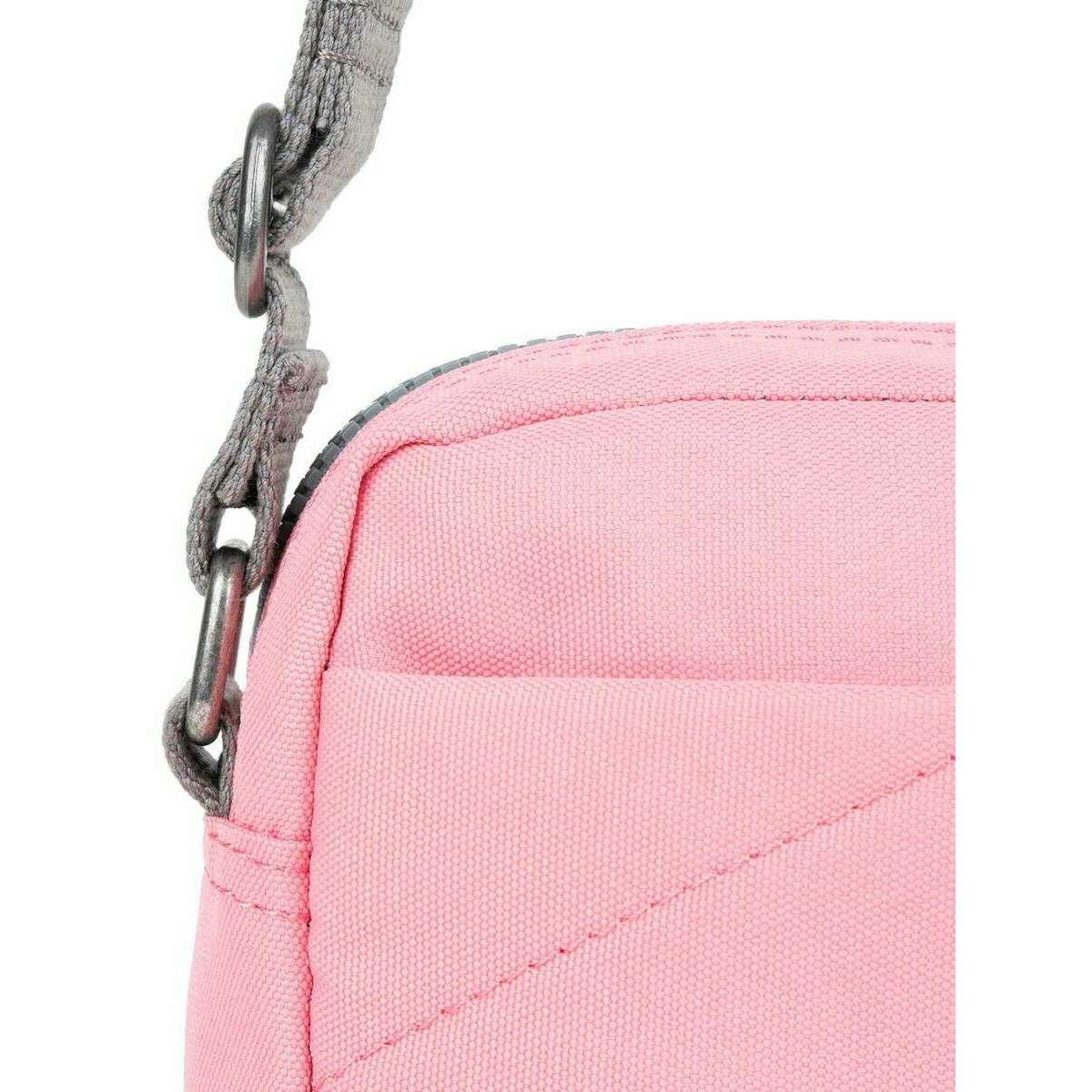 Roka Bond Recycled Canvas Crossbody Bag - Rose Pink - Image 5