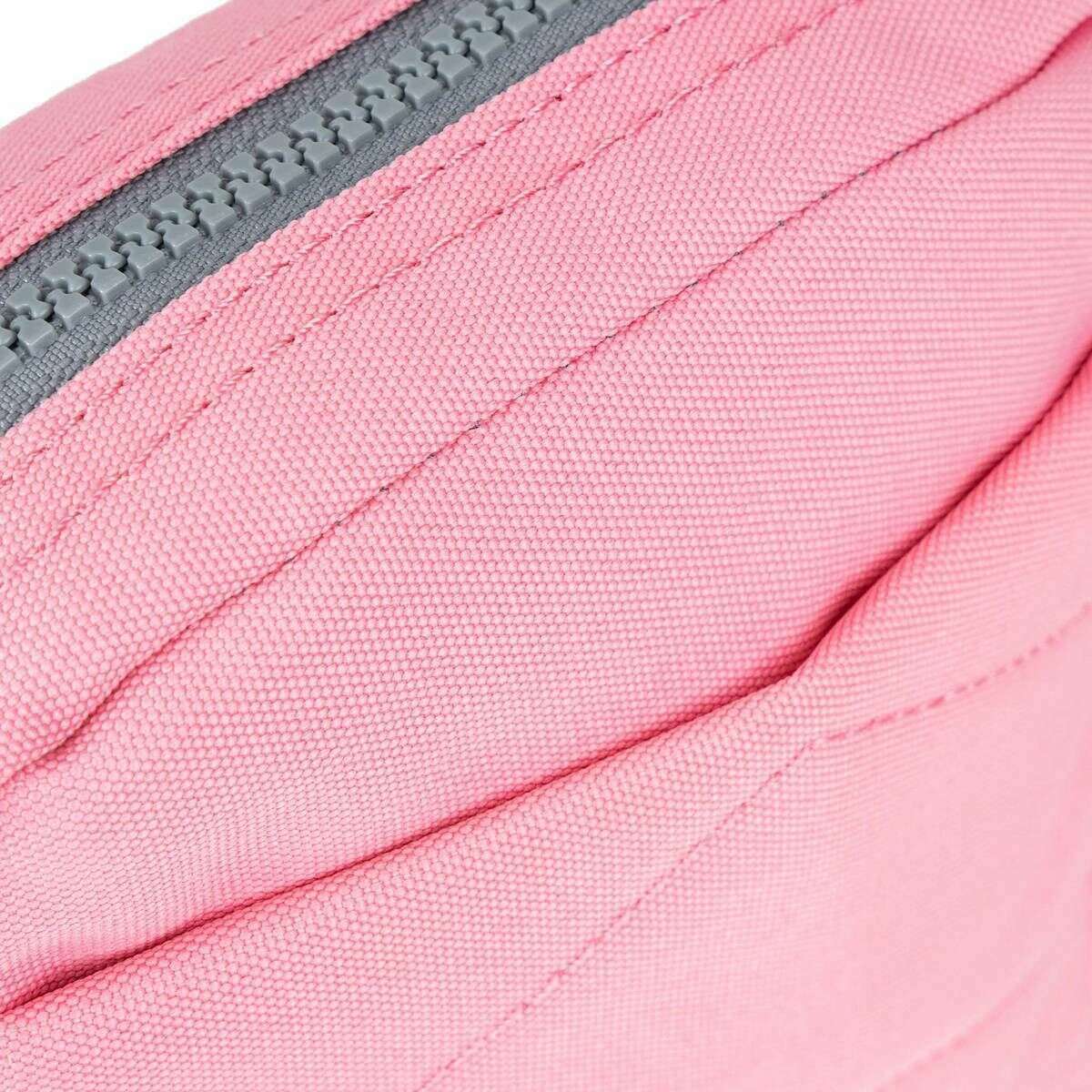 Roka Bond Recycled Canvas Crossbody Bag - Rose Pink - Image 7