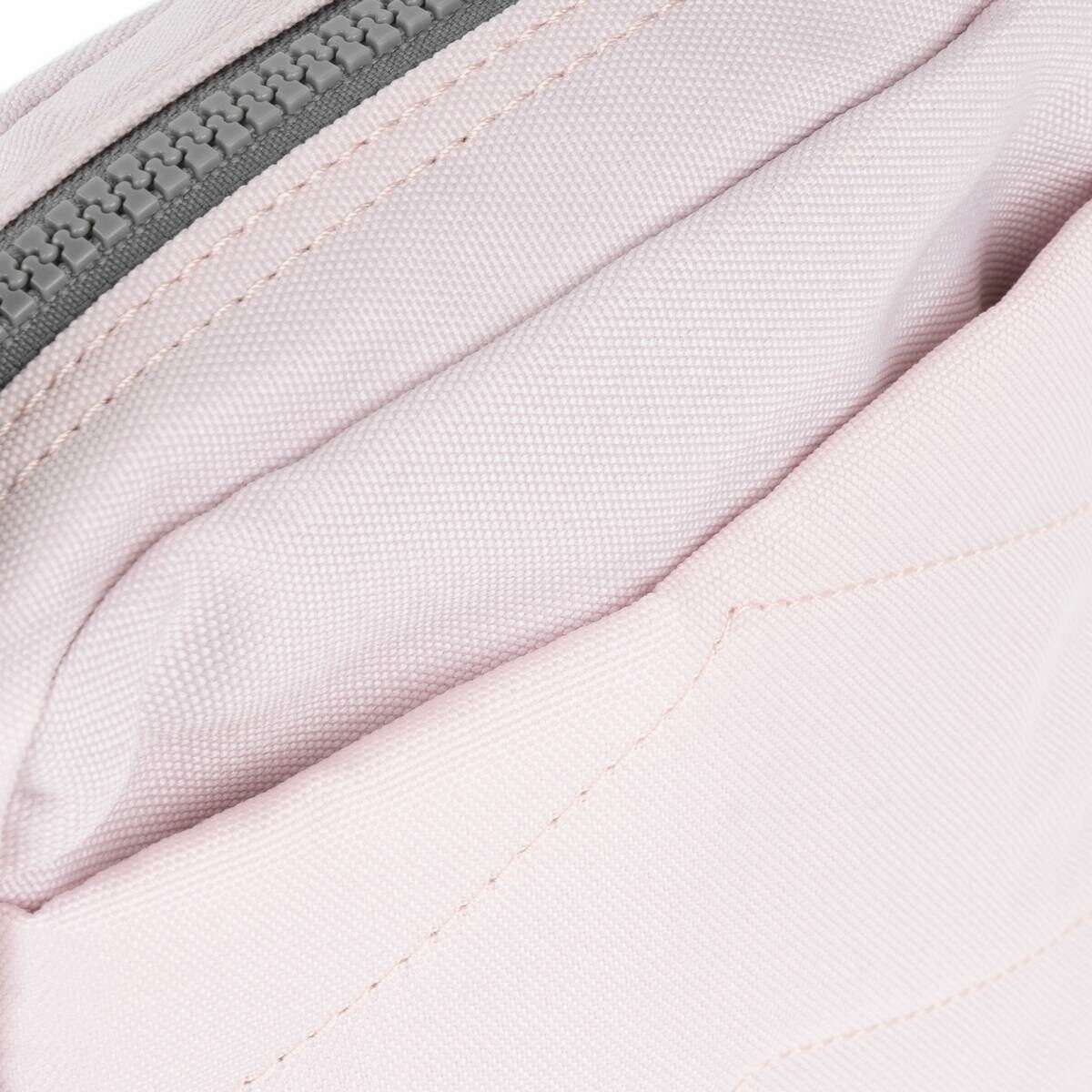 Roka Bond Recycled Canvas Crossbody Bag - Transcendent Pink - Image 5
