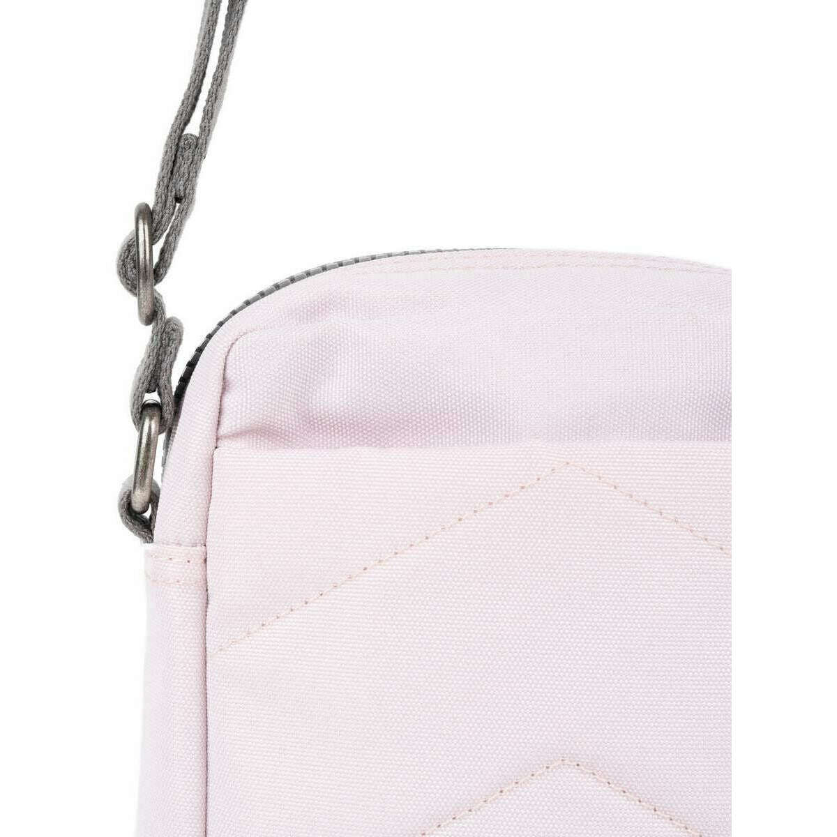 Roka Bond Recycled Canvas Crossbody Bag - Transcendent Pink - Image 6
