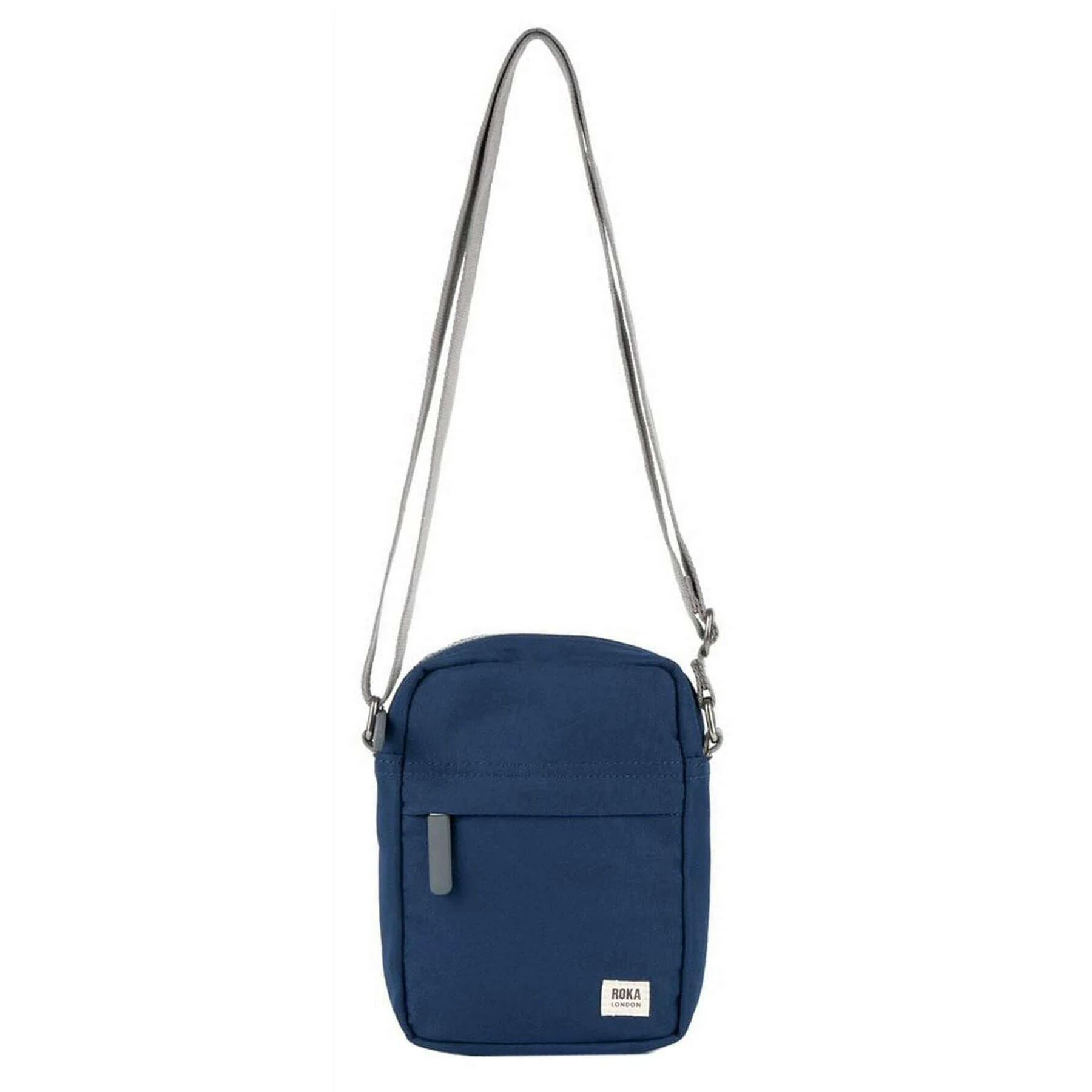 Roka Bond Small Recycled Canvas Crossbody Bag - Crisp Blue