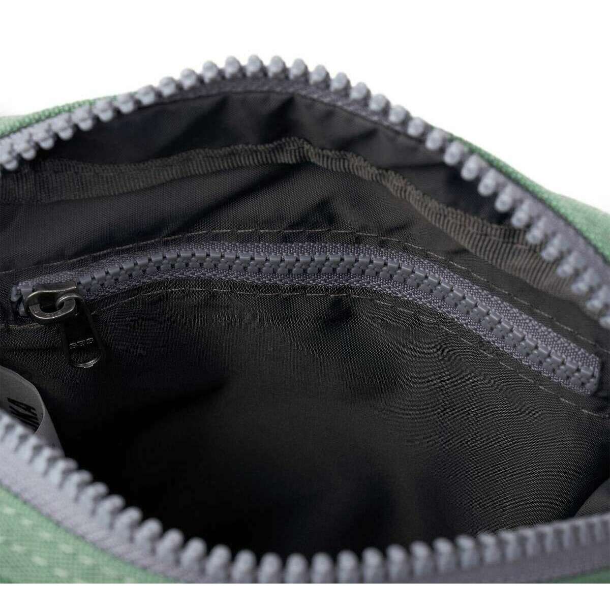 Roka Bond Small Recycled Canvas Crossbody Bag - Frost Green - Image 4
