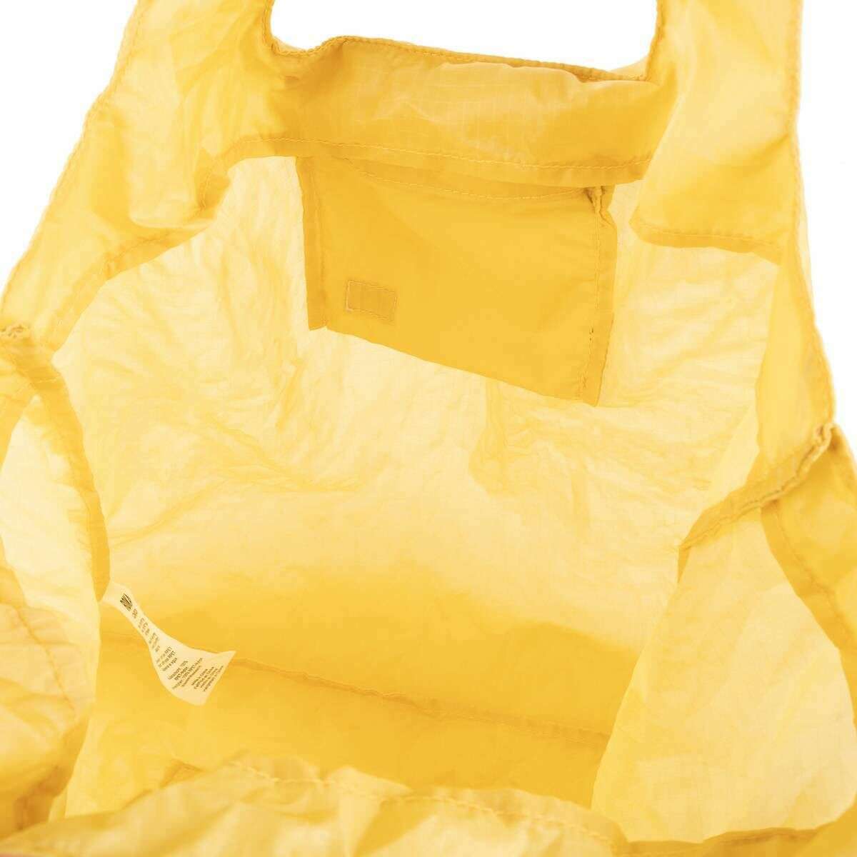 Roka Borough D Small Recycled Nylon Ripstop Shopper Bag - Citron Yellow - Image 3