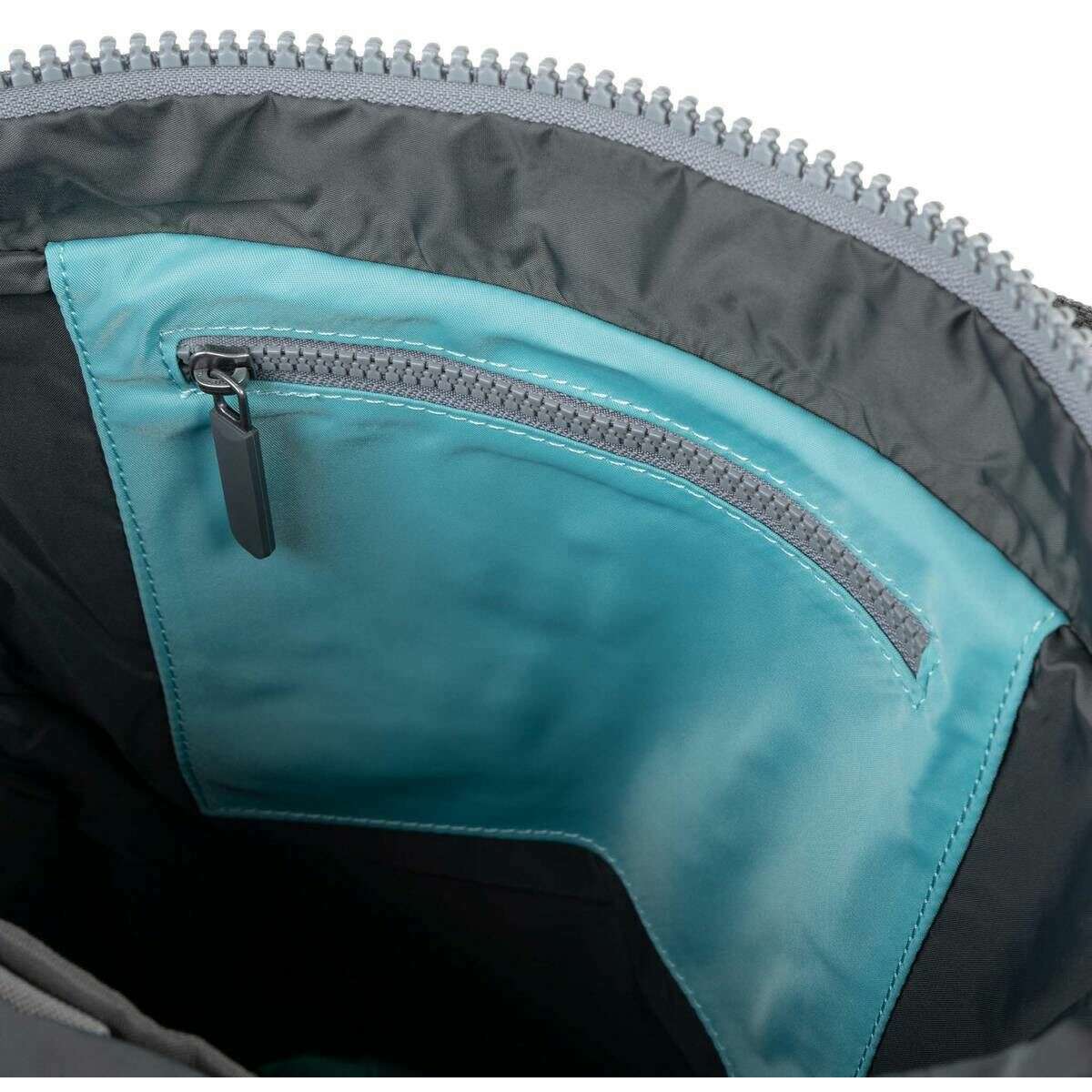 Roka Camden P Medium Recycled Nylon Backpack - Aquatic Awe Blue - Image 4