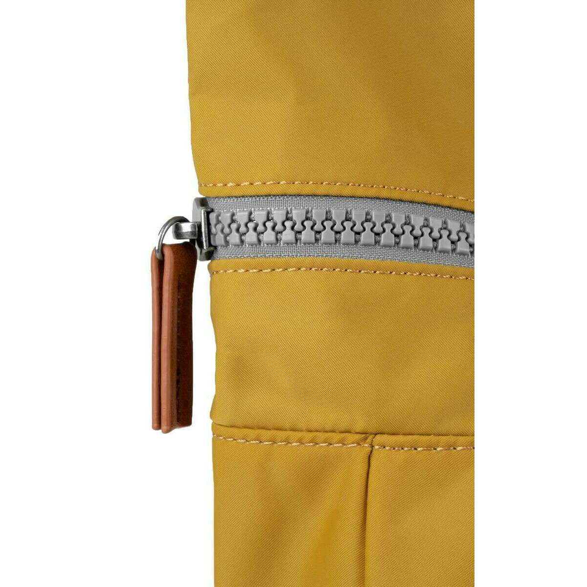 Roka Canfield B Large Sustainable Nylon Backpack - Corn Yellow - Image 6