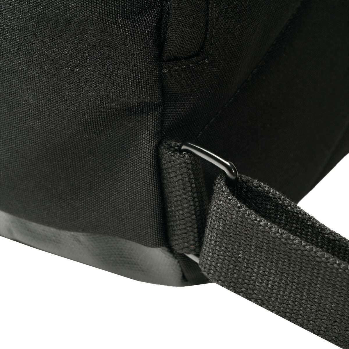 Roka Canfield B Medium All Black Recycled Canvas Backpack - Ash Black - Image 7