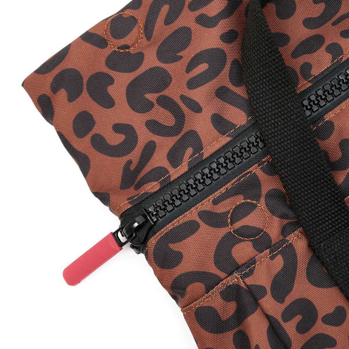 Roka Canfield B Medium Recycled Canvas Backapck - Scarlet Leopard - Image 6