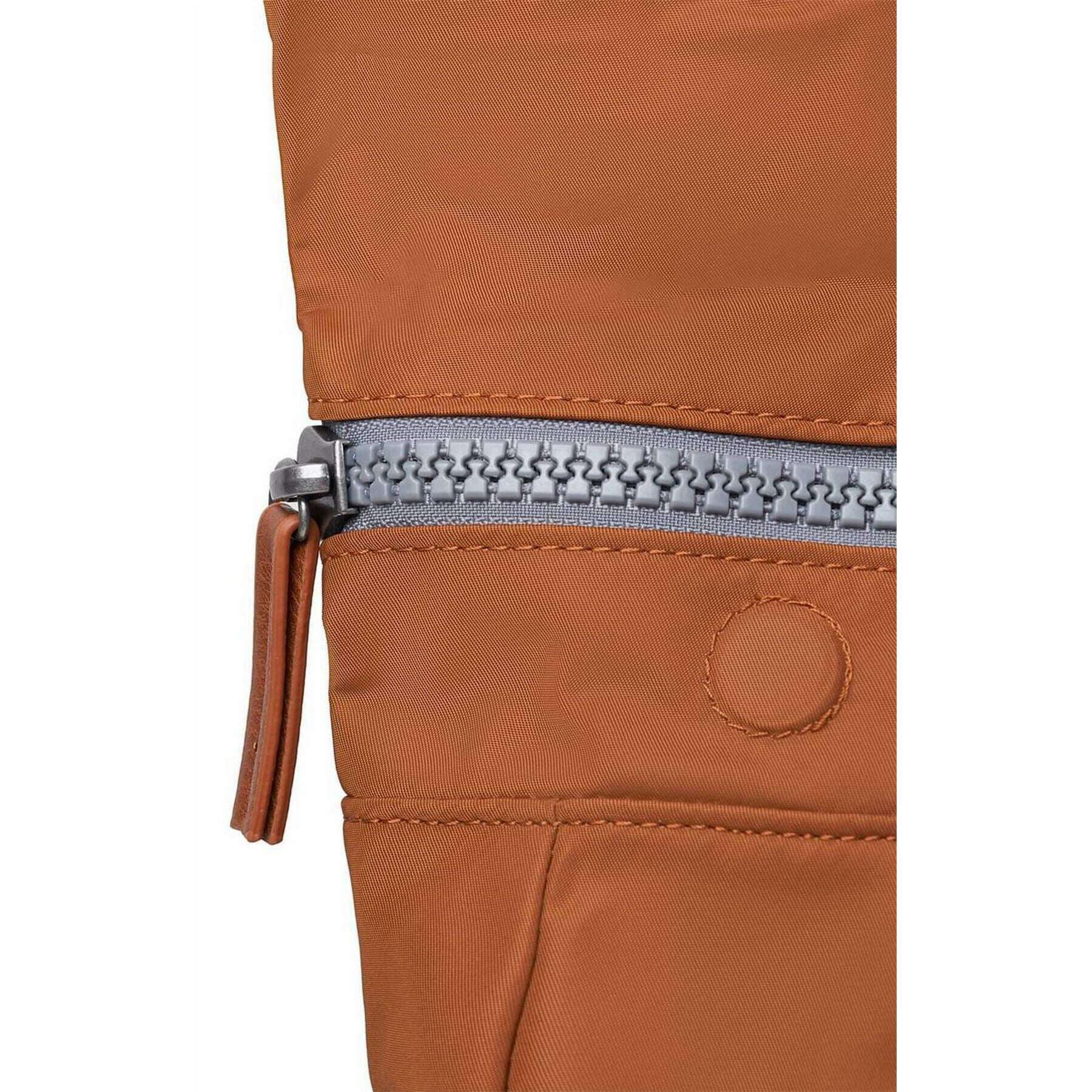 Roka Canfield B Medium Recycled Nylon Backpack - Bran Brown - Image 6