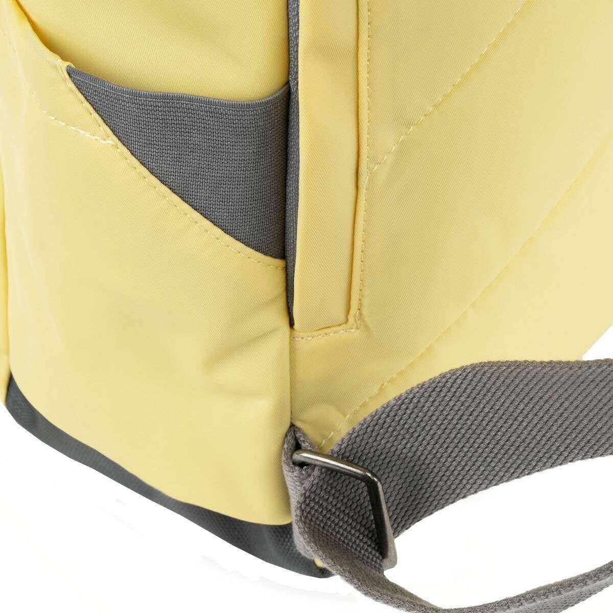 Roka Canfield B Medium Recycled Nylon Backpack - Citron Yellow - Image 5