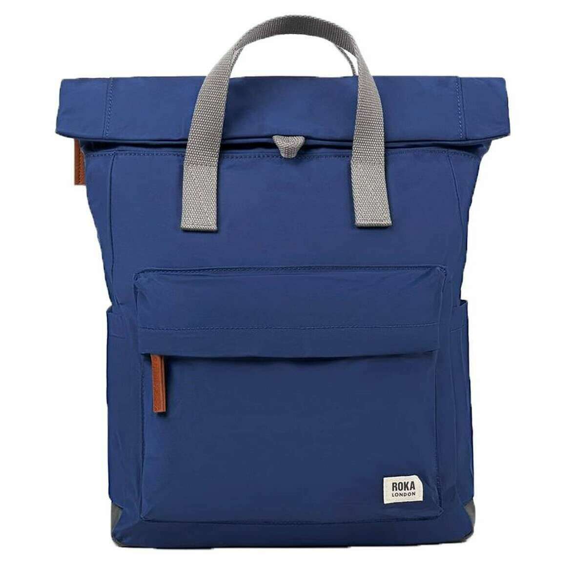 Roka Canfield B Medium Recycled Nylon Backpack - Crisp Blue
