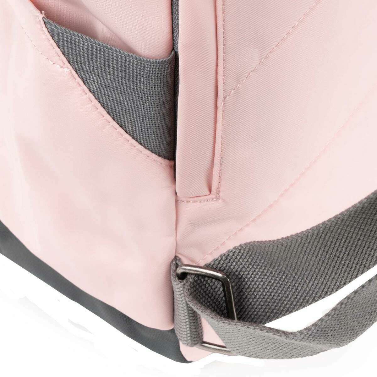 Roka Canfield B Medium Recycled Nylon Backpack - English Rose Pink - Image 5