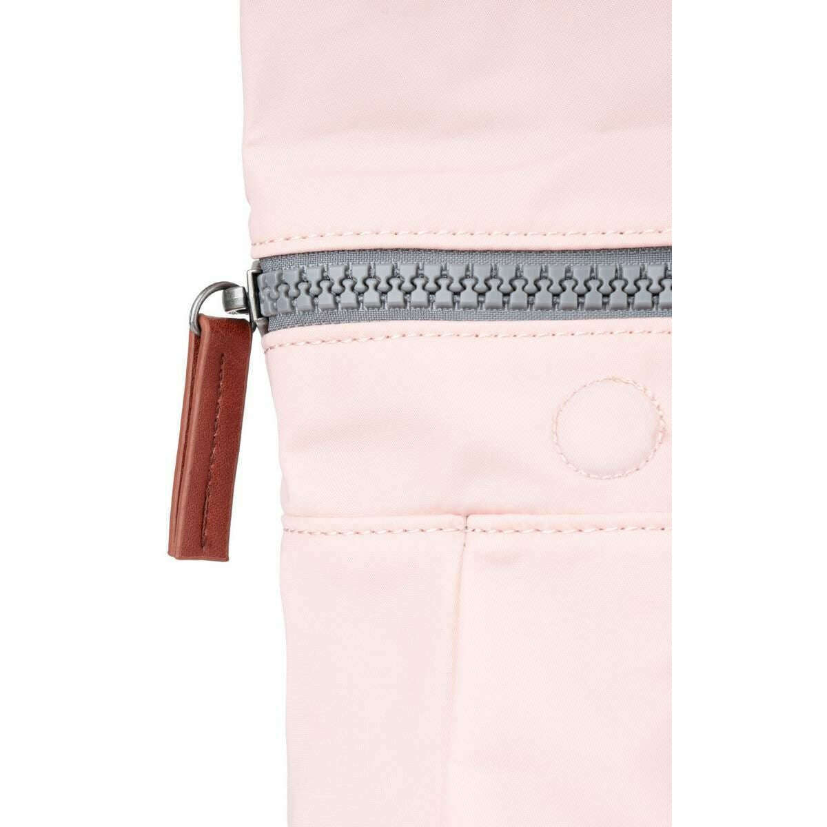 Roka Canfield B Medium Recycled Nylon Backpack - English Rose Pink - Image 6
