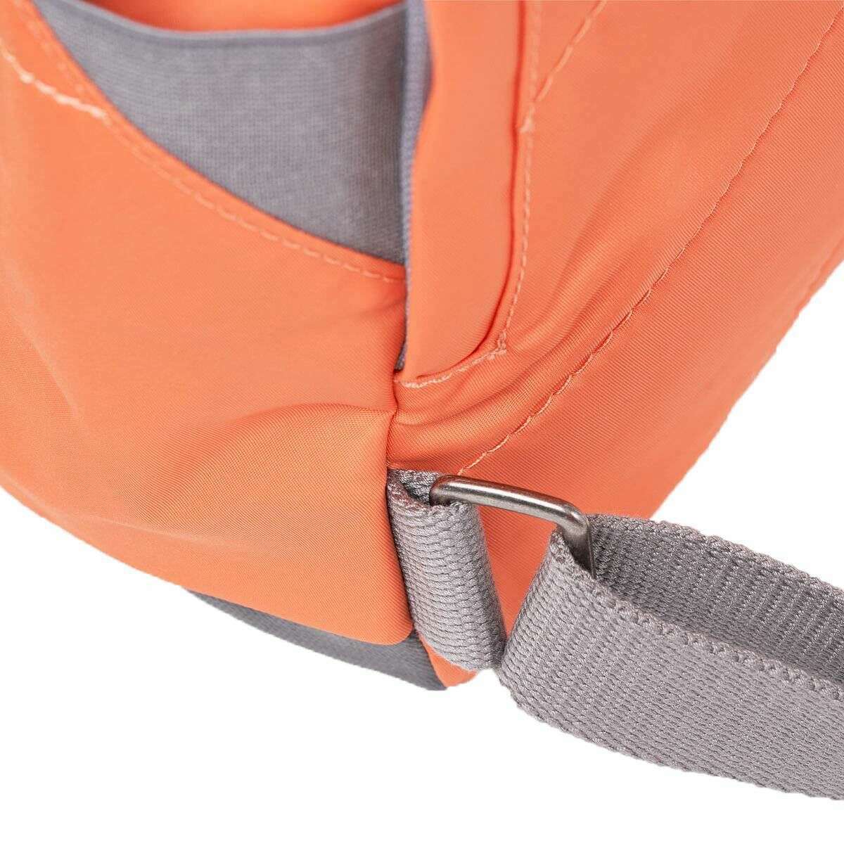 Roka Canfield B Medium Recycled Nylon Backpack - Firecracker Orange - Image 5