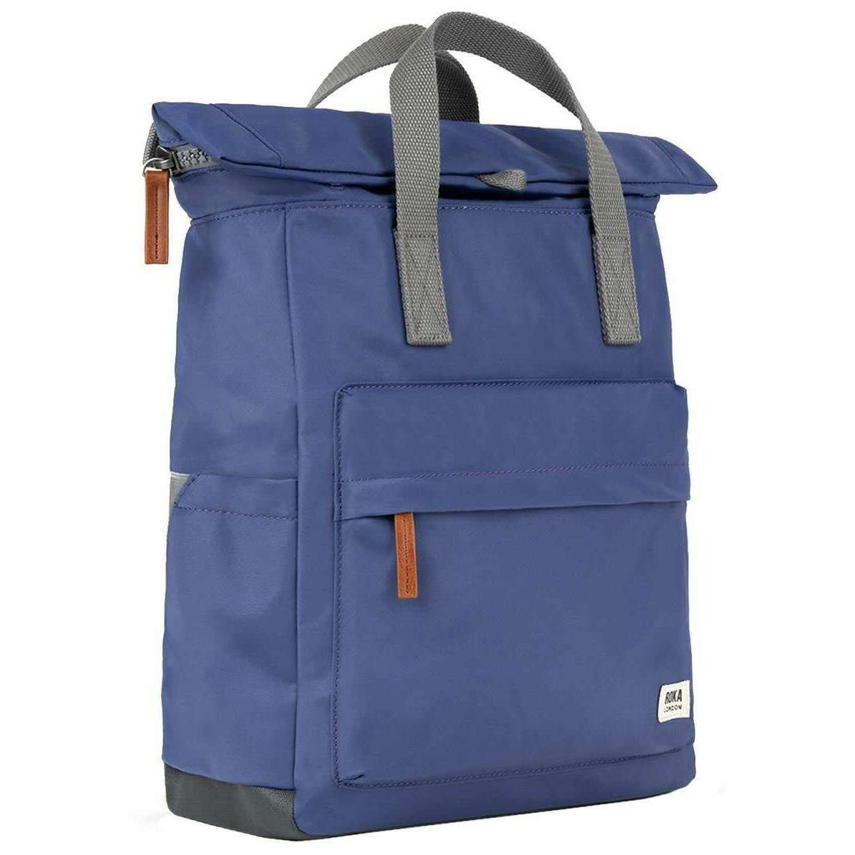 Roka Canfield B Medium Recycled Nylon Backpack - Indigo Purple - Image 3