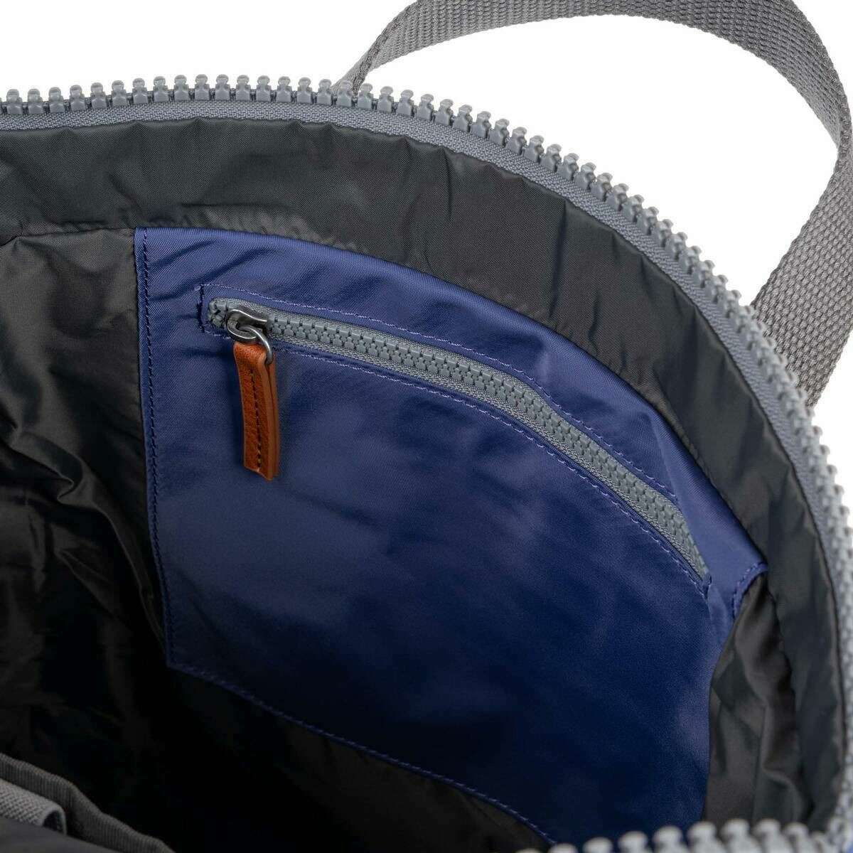 Roka Canfield B Medium Recycled Nylon Backpack - Indigo Purple - Image 4