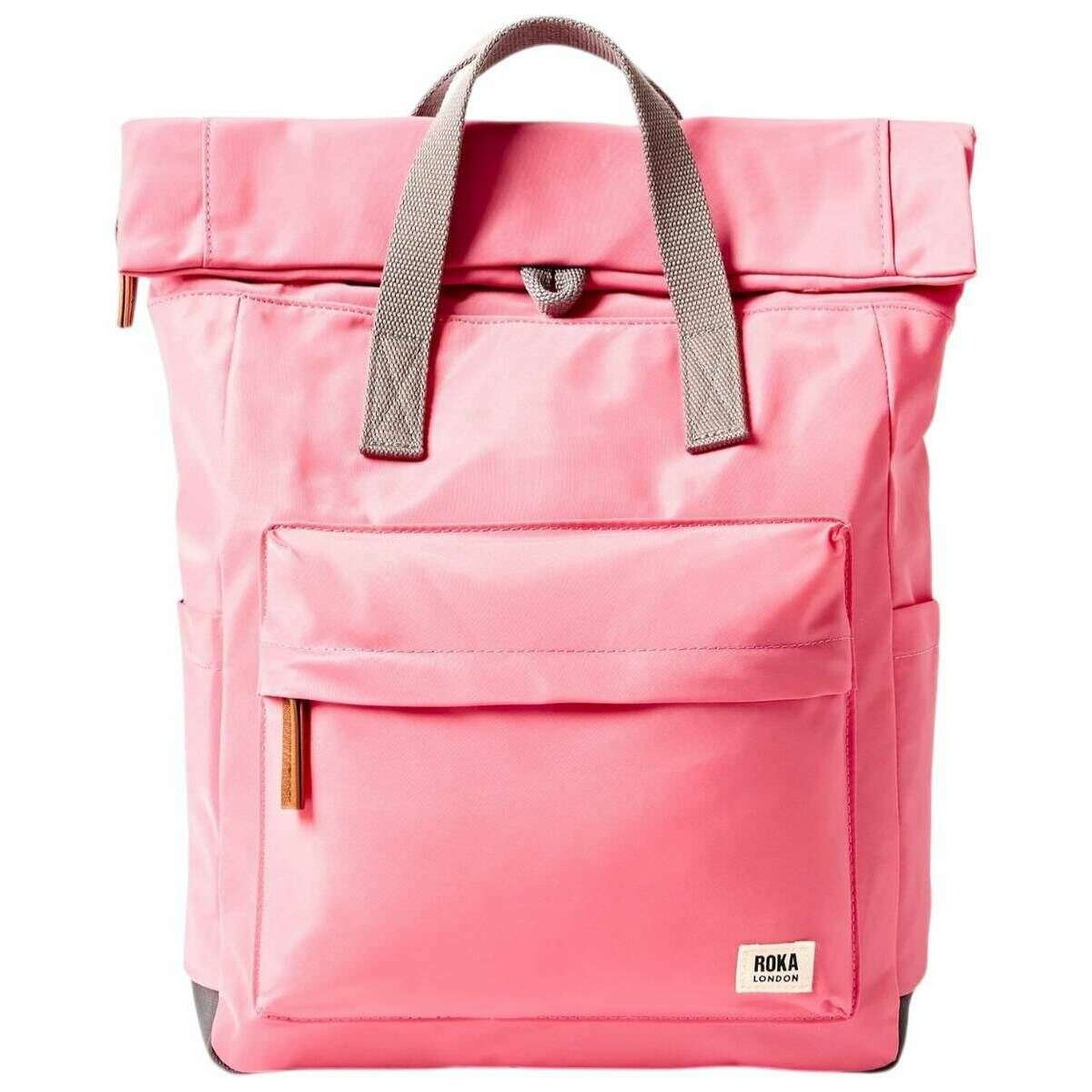 Roka Canfield B Medium Recycled Nylon Backpack - Pink Lemonade