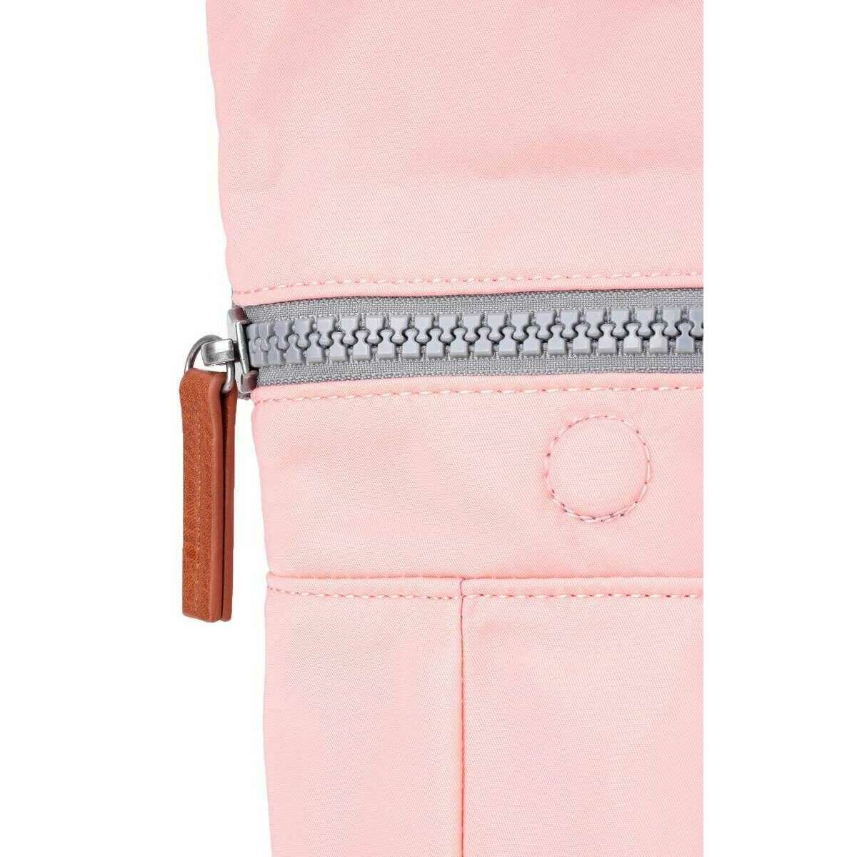 Roka Canfield B Medium Recycled Nylon Backpack - Punch Pink - Image 5