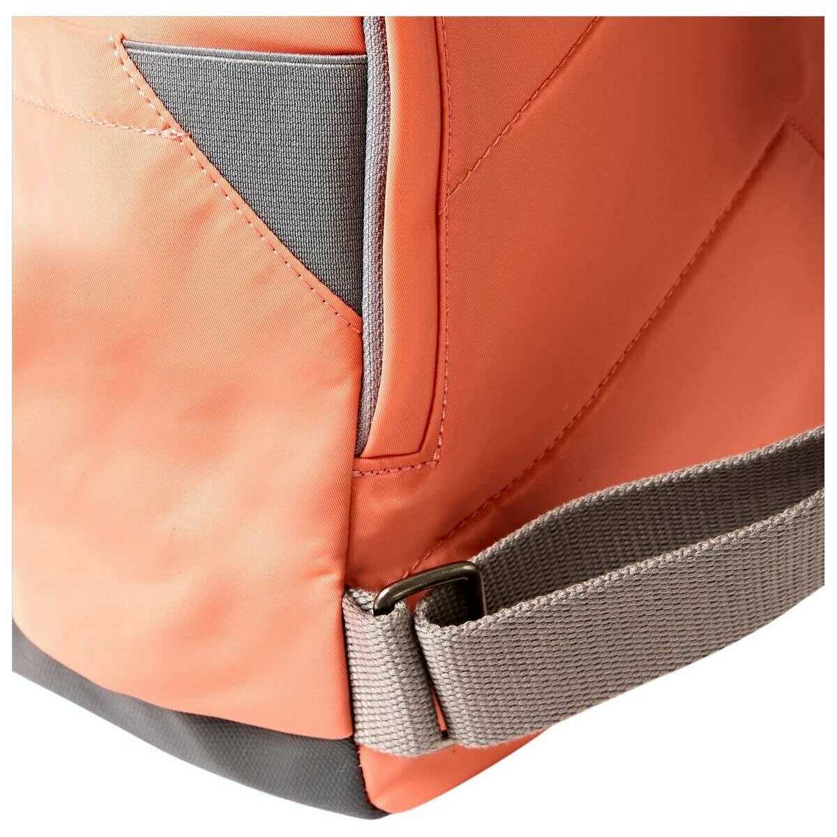 Roka Canfield B Medium Recycled Nylon Backpack - Sugar Coral Pink - Image 5