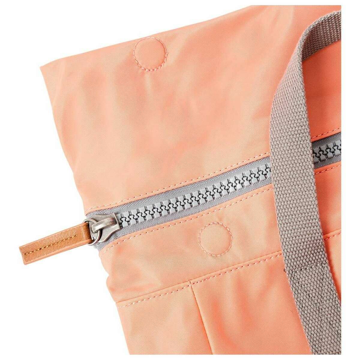 Roka Canfield B Medium Recycled Nylon Backpack - Sugar Coral Pink - Image 7