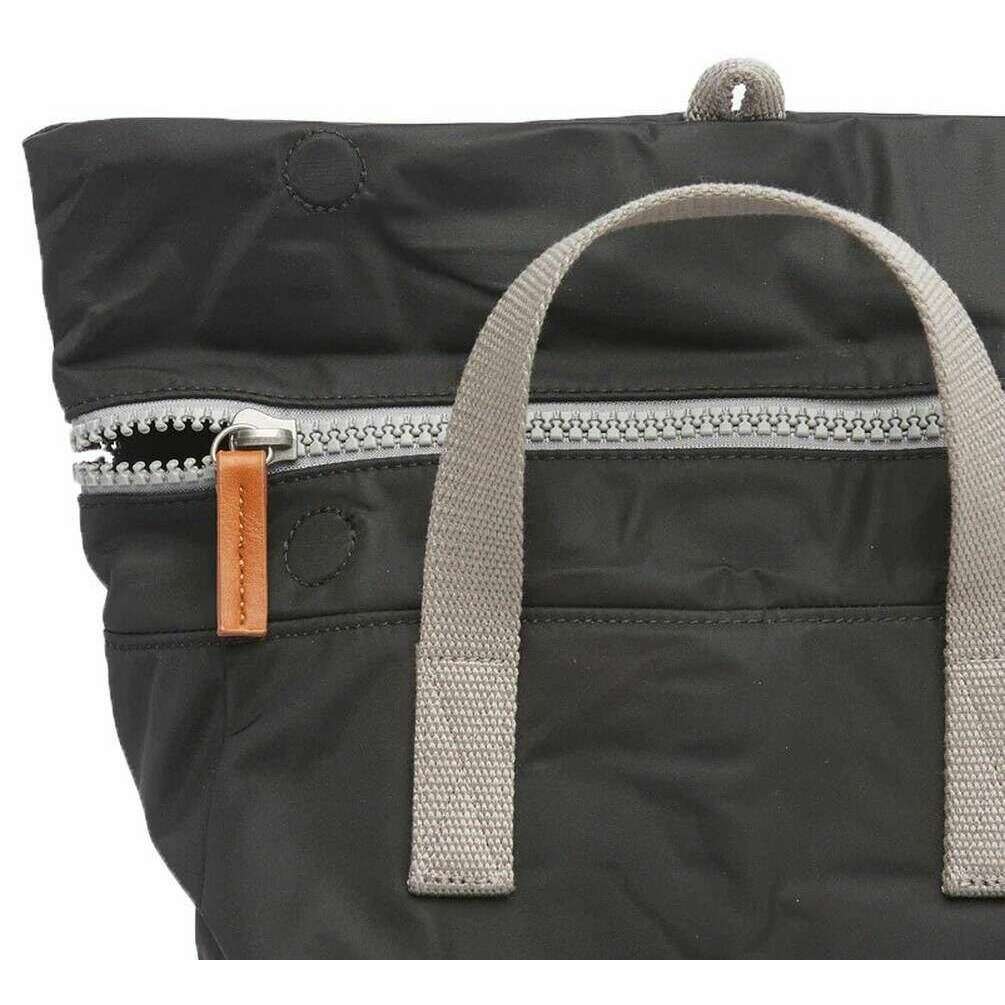 Roka Canfield B Medium Sustainable Nylon Backpack - Black - Image 4