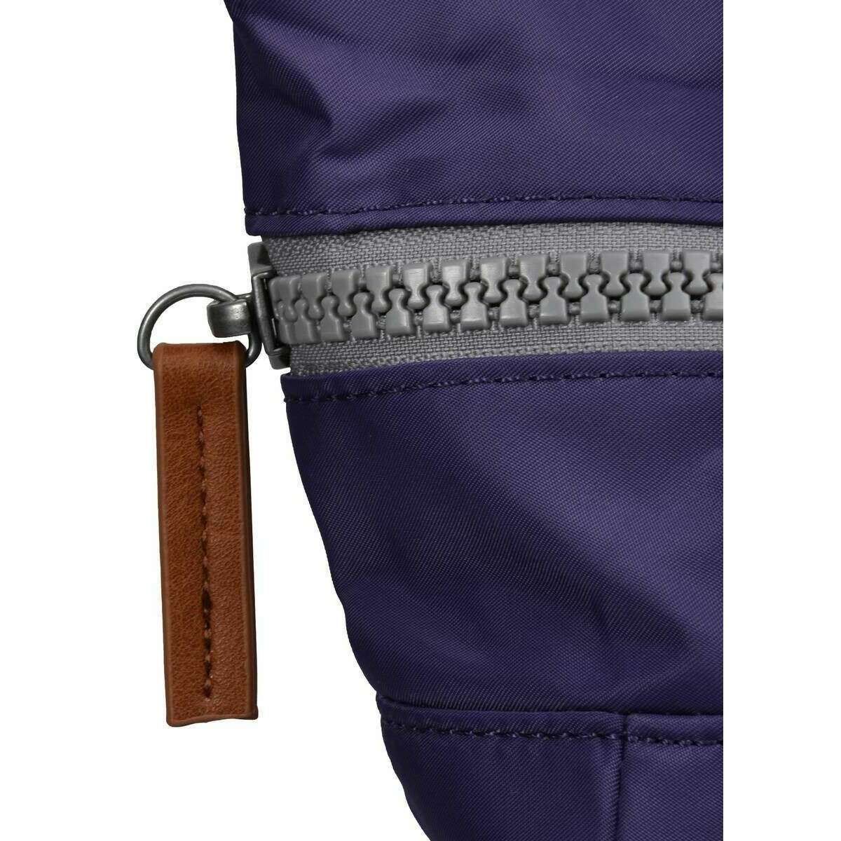 Roka Canfield B Medium Sustainable Nylon Backpack - Mulberry Purple - Image 7